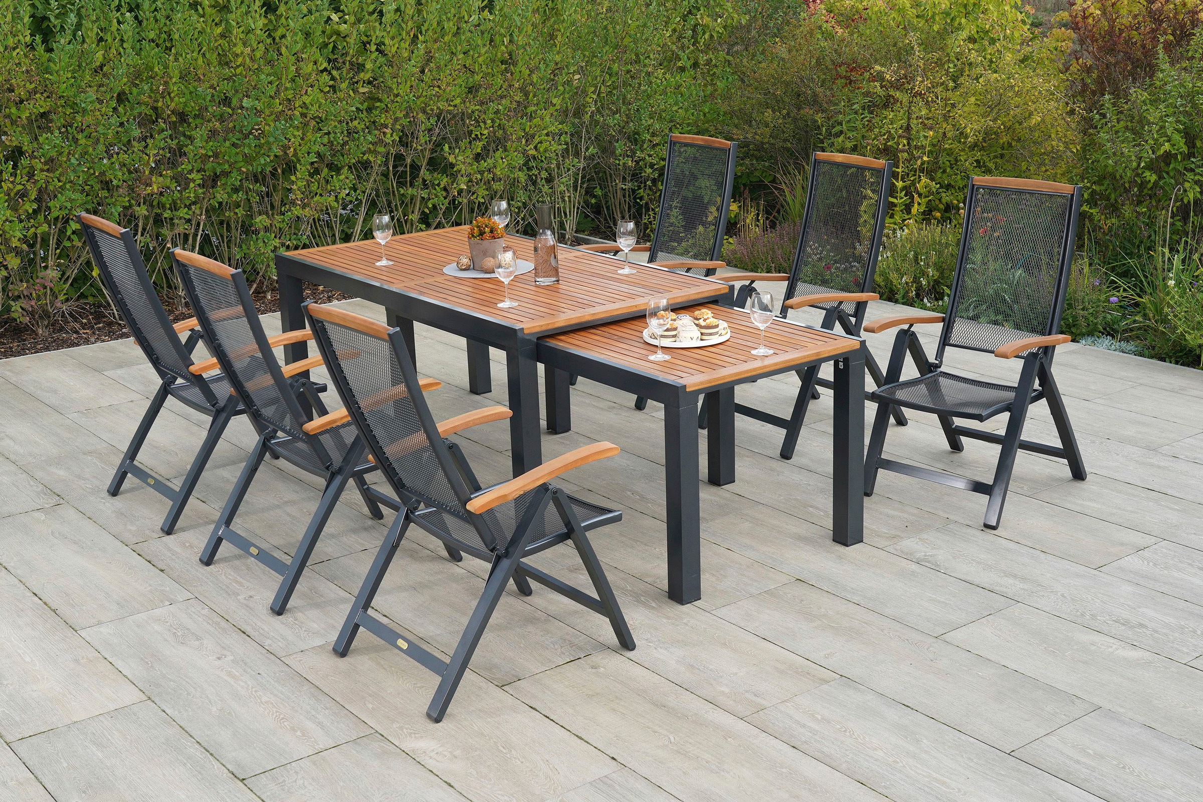 MERXX Garten-Essgruppe »Tilos«, (7 tlg.)