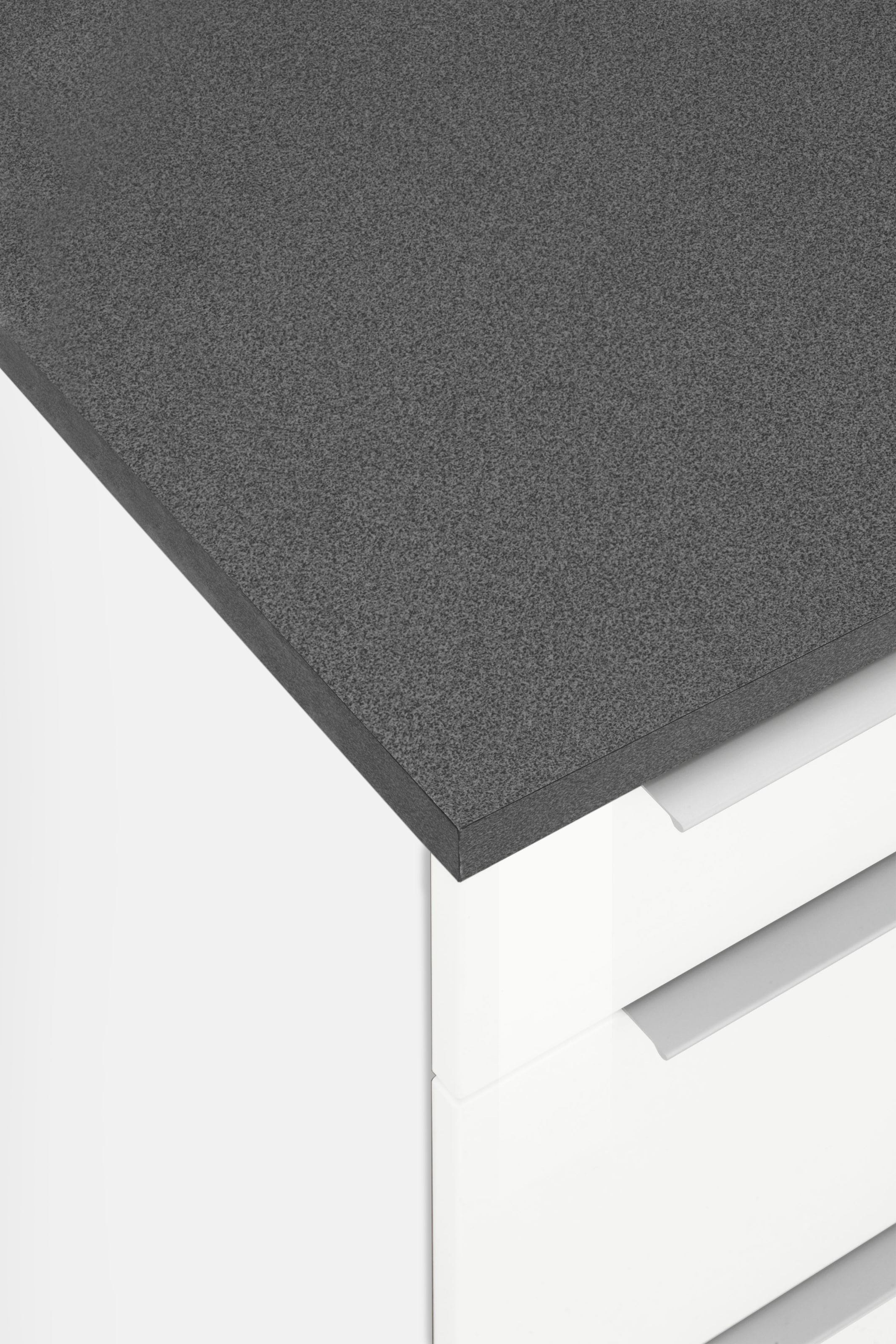 KOCHSTATION Küchenzeile »KS-Brindisi«, Breite 280 cm, wahlweise mit E-Geräten, mit MDF-Fronten und Regal
