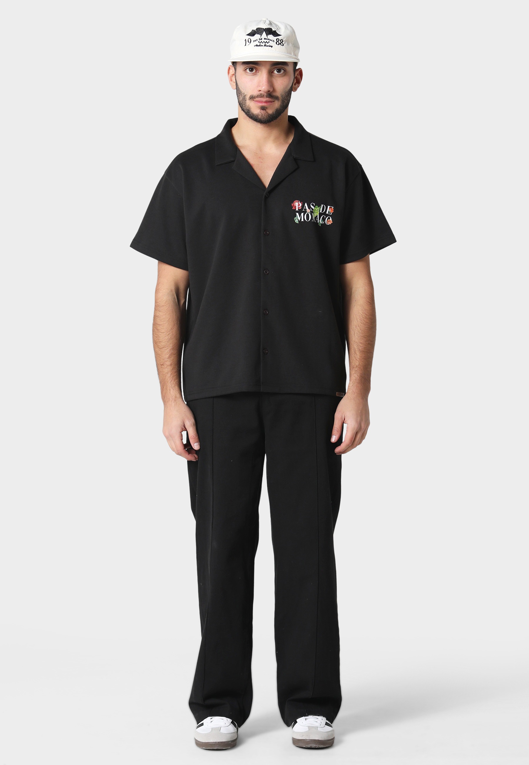 Pas De Monaco Langarmhemd »Pas De Monaco FLORALE CUABAN SHIRT« 1 Stk.
