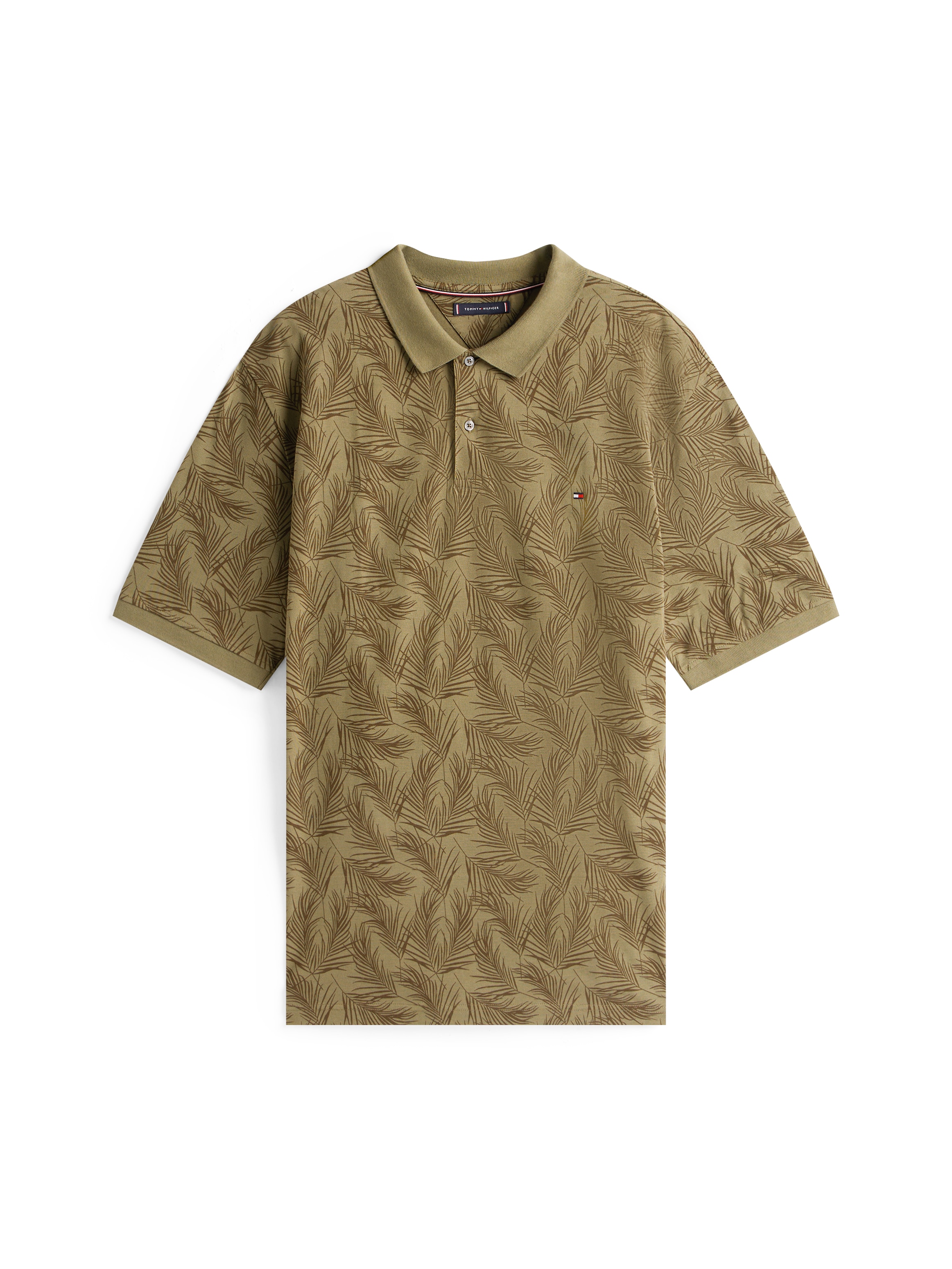 Tommy Hilfiger Big & Tall Poloshirt »BT-LEAF AOP REG POLO-B«, Große Größen