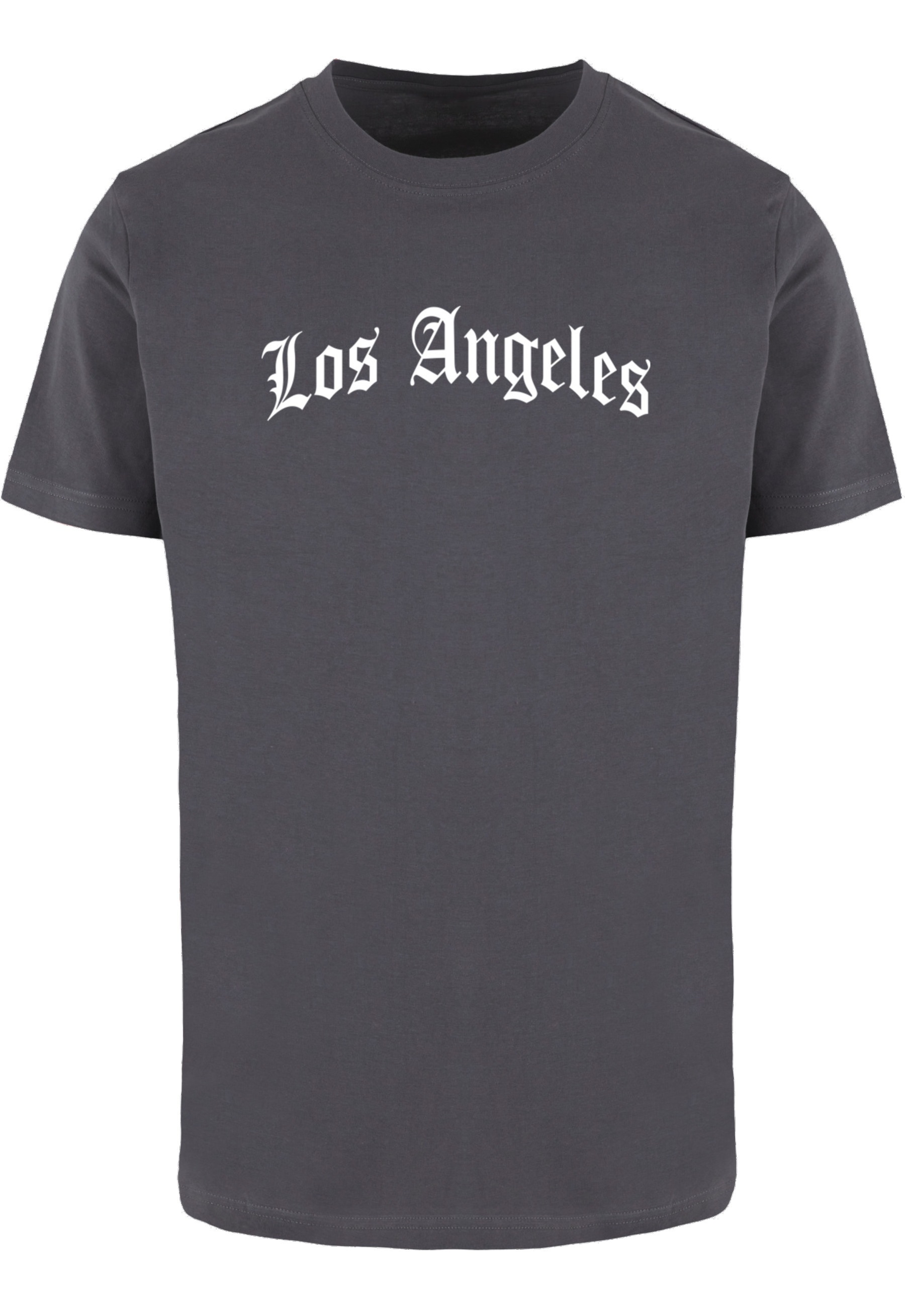 MisterTee T-Shirt "MisterTee Herren Los Angeles Wording Tee" 1 Stk.