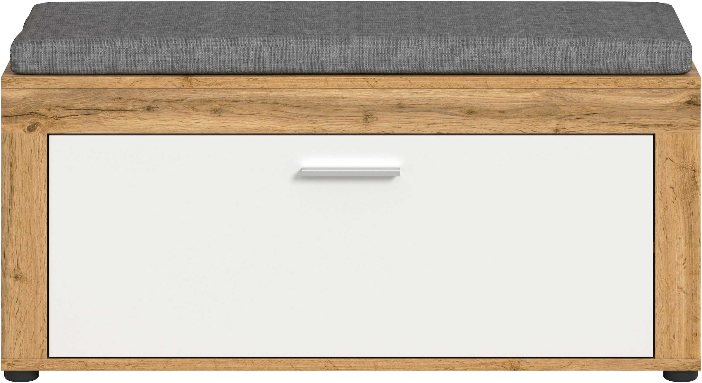 INOSIGN Sitzbank »Aosta Sitzbank«, (2 St.), Sitzbank inkl. Sitzkissen, Fur, Diele, Garderobe