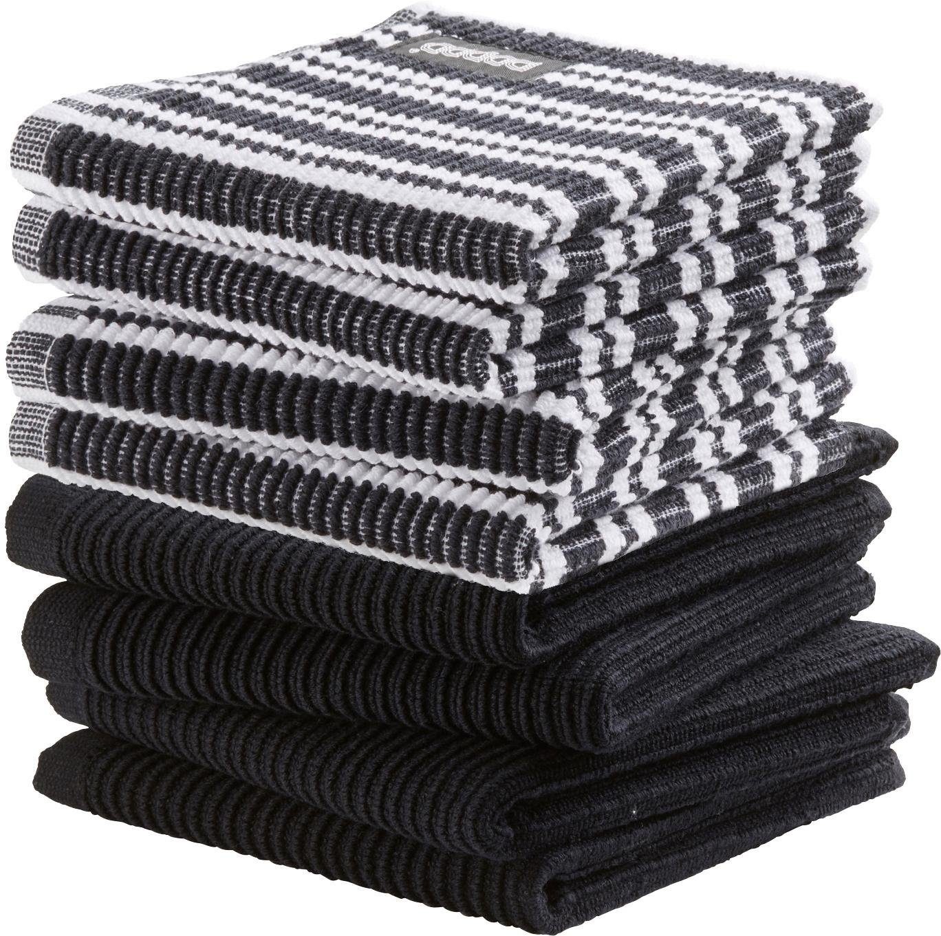 DDDDD Spültuch »Basic-Classic« Combiset:  4 Basic & 4 Classic