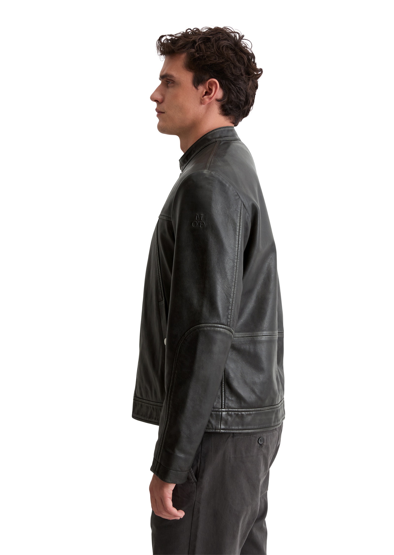 Marc O'Polo Lederjacke »aus edlem Lammleder« ohne Kapuze