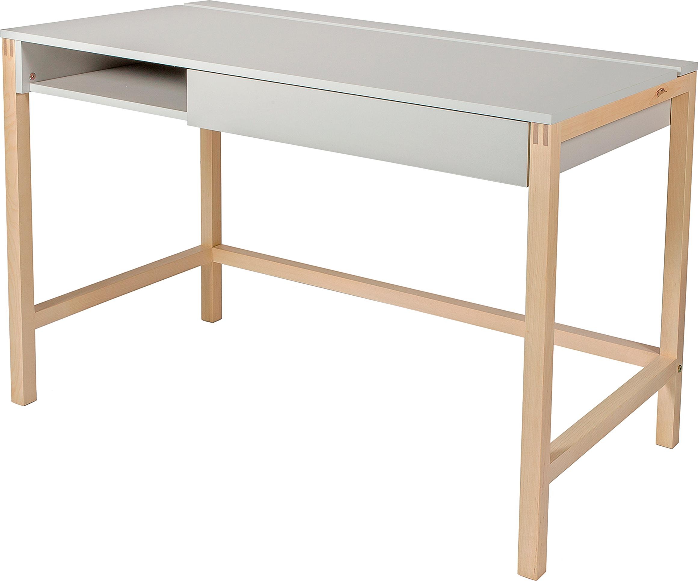 Woodman Schreibtisch "Northgate" im skandinavian Design, Breite 112 cm, FSC günstig online kaufen