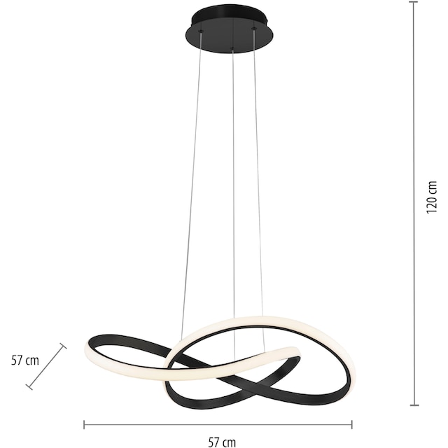 LED, BAUR 1 Direkt Leuchten Switchmo flammig-flammig, dimmbar, »MARIA«, | Pendelleuchte