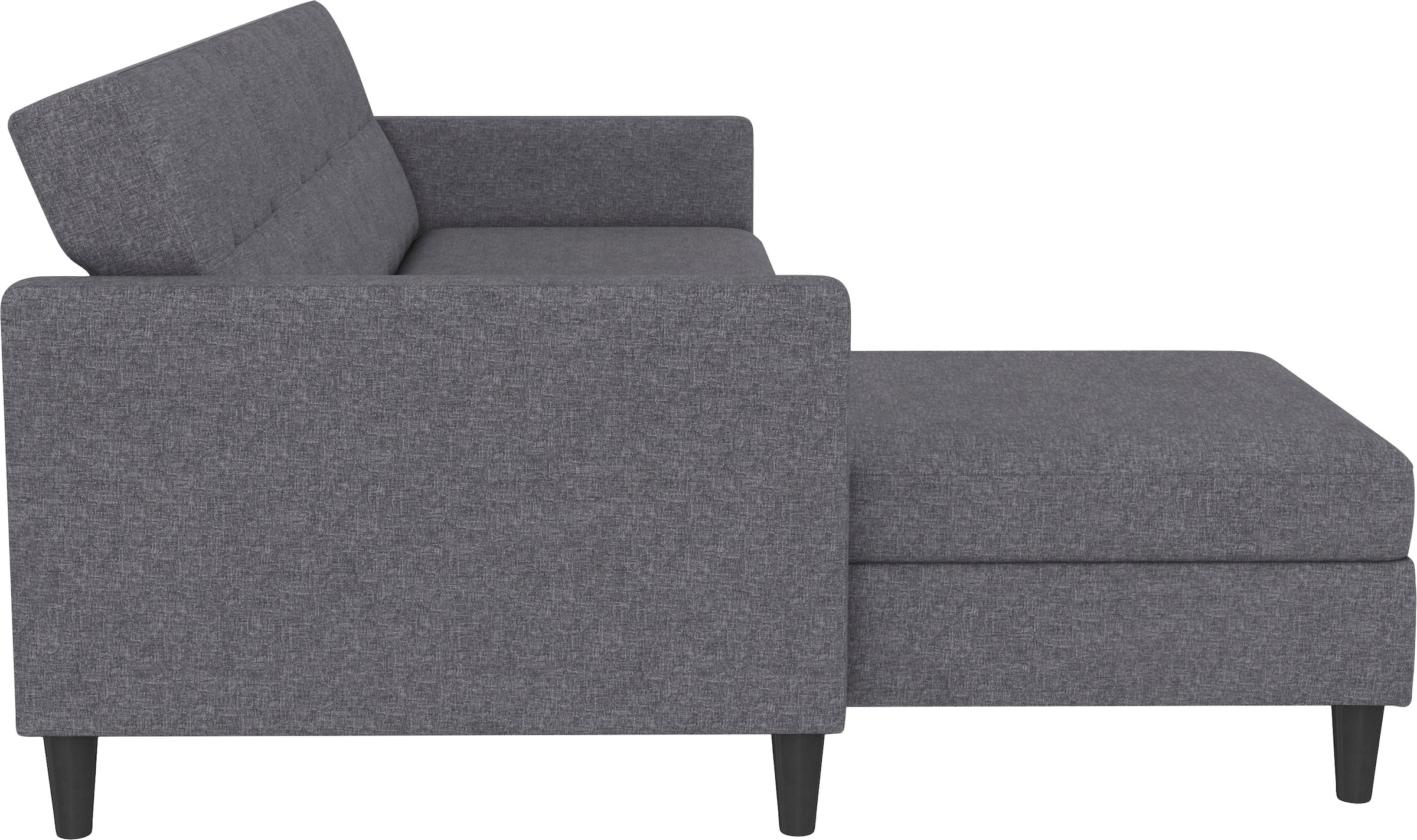 Dorel Home Ecksofa »Hartford II«, mit Bettfunktion und Stauraum, Recamiere beidseitig montierbar