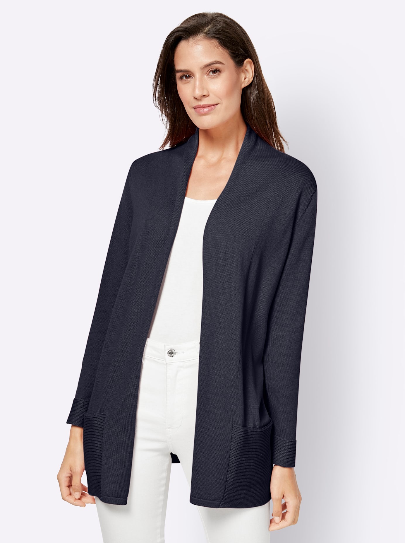 Casual Looks Longstrickjacke günstig online kaufen