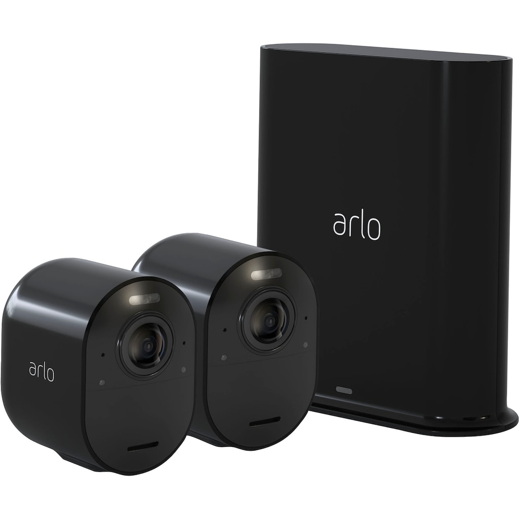 ARLO Überwachungskamera »Arlo Ultra 2 Spotlight-Kamera-Set«, Außenbereich