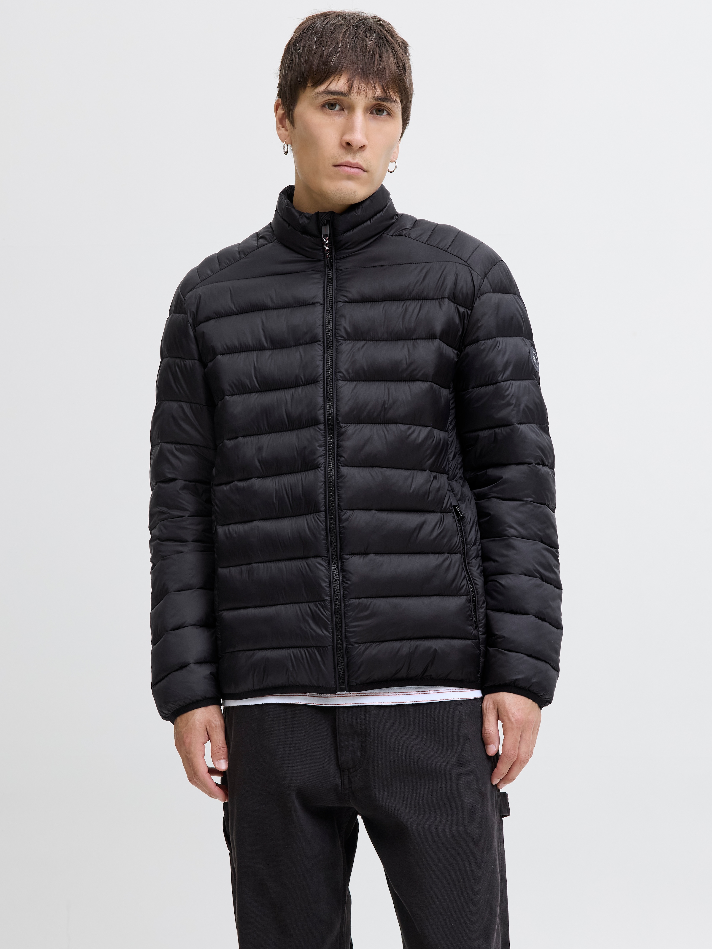 Jack & Jones Steppjacke "JJEBRADLEY LIGHT PUFFER COLLAR NOOS" ohne Kapuze günstig online kaufen