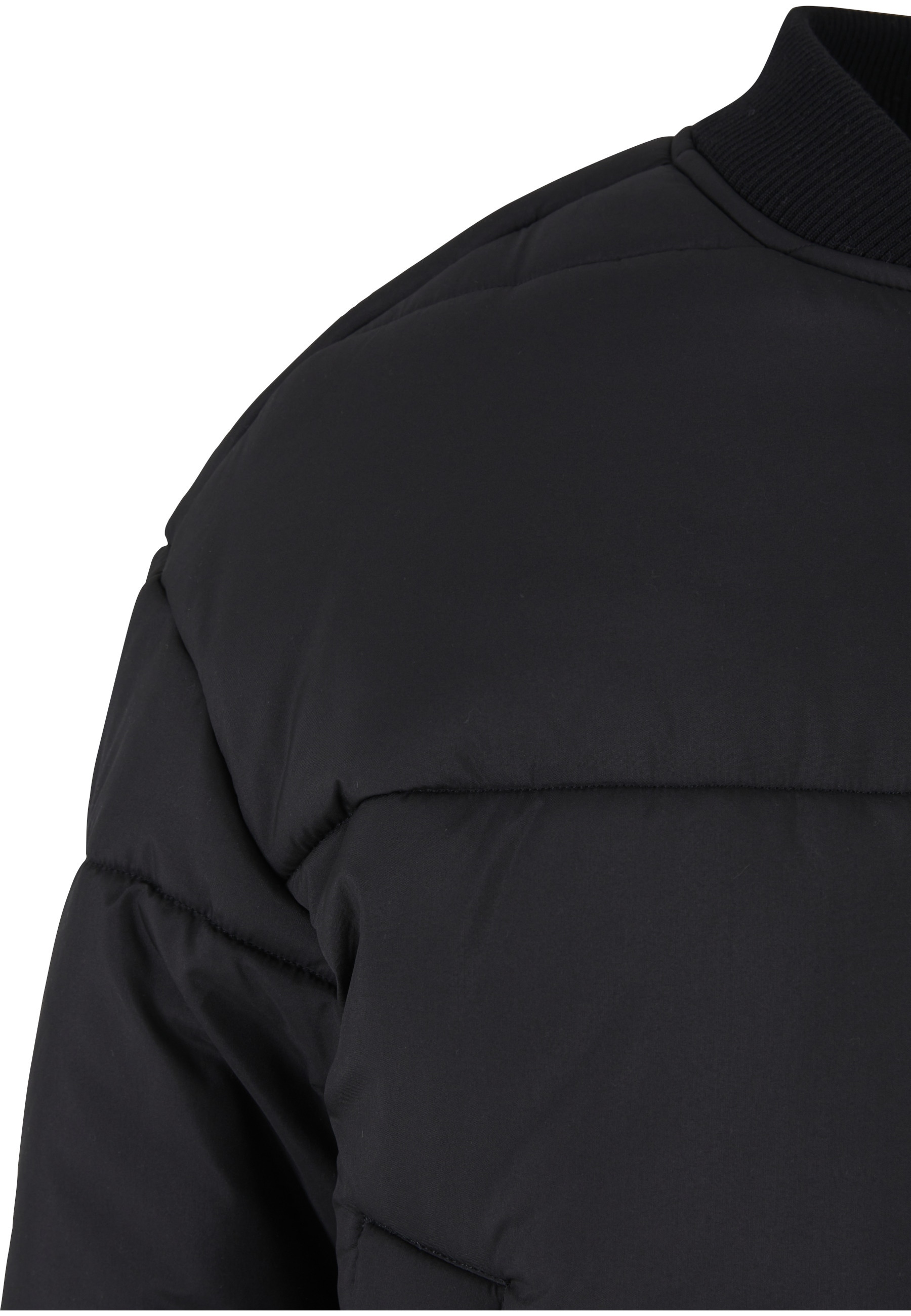 URBAN CLASSICS Winterjacke »Urban Classics Damen Ladies Puffer Blouson« 1 Stk. tlg. ohne Kapuze