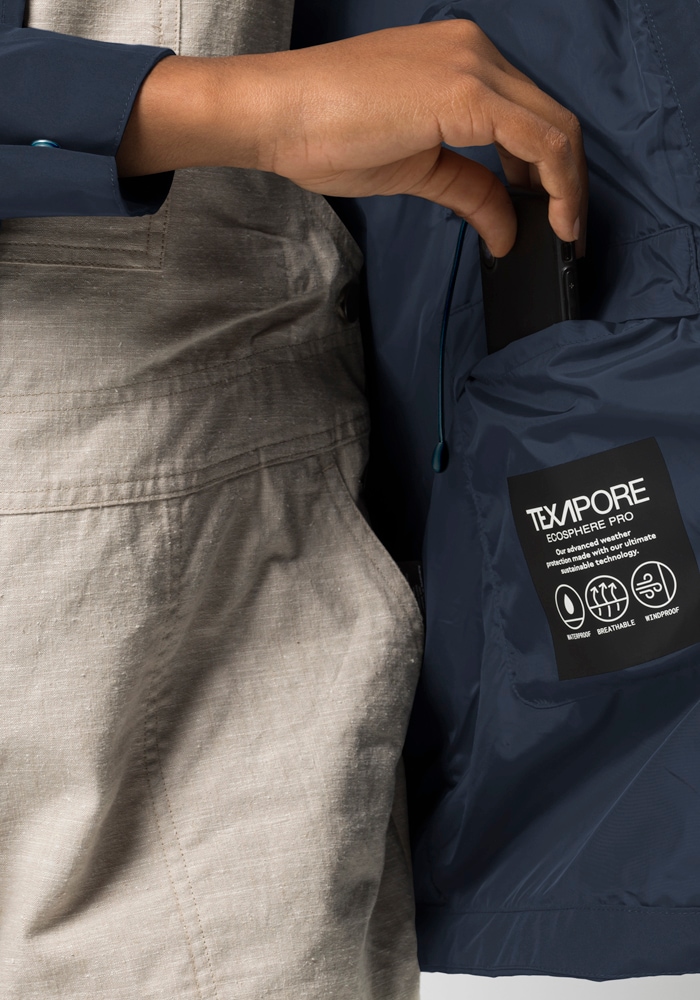 Jack Wolfskin Outdoorjacke »DAKAR PARKA W«, mit Kapuze