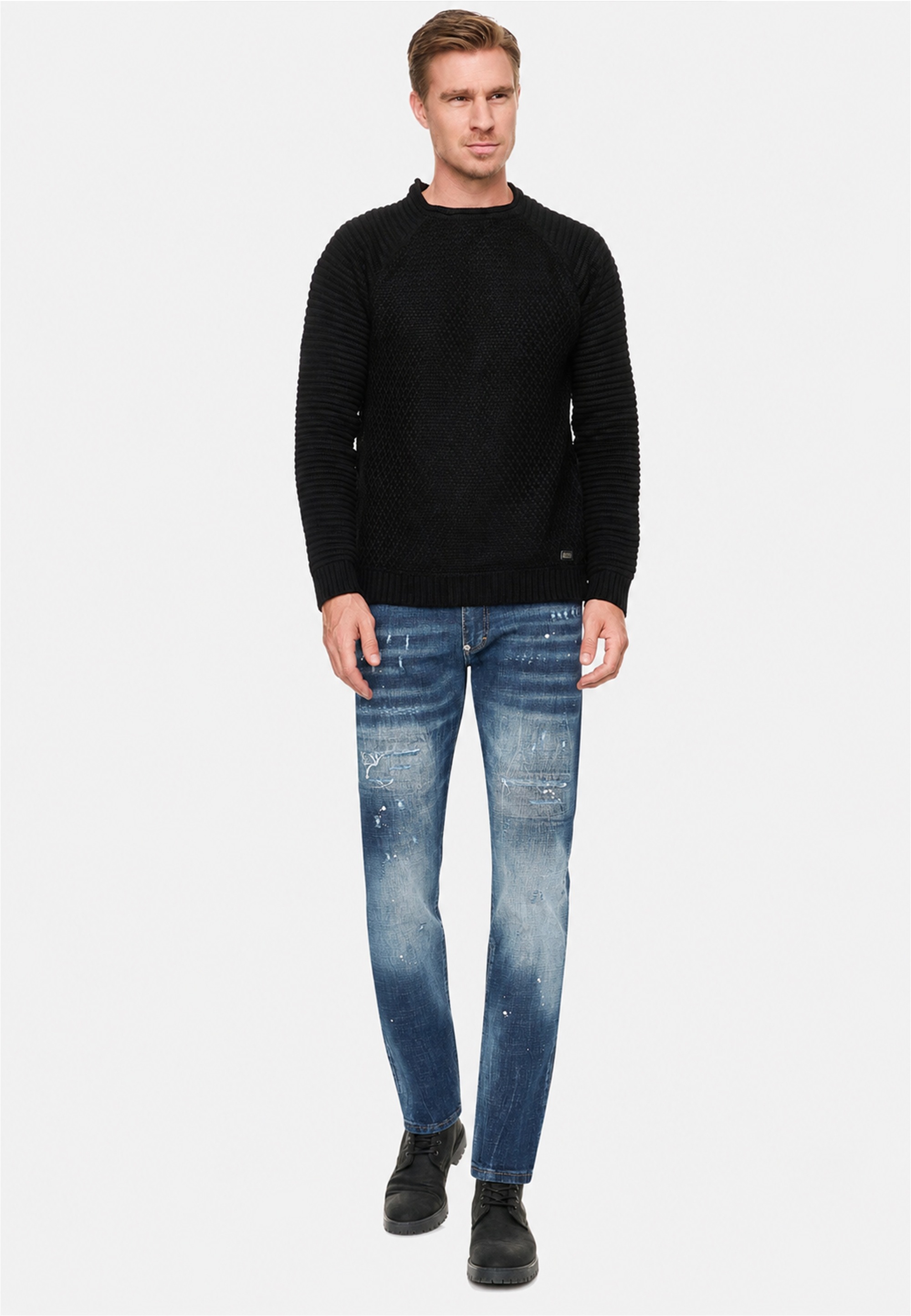 Rusty Neal Slim-fit-Jeans »12246-0« mit Stretchanteil für große Bewegungsfreiheit