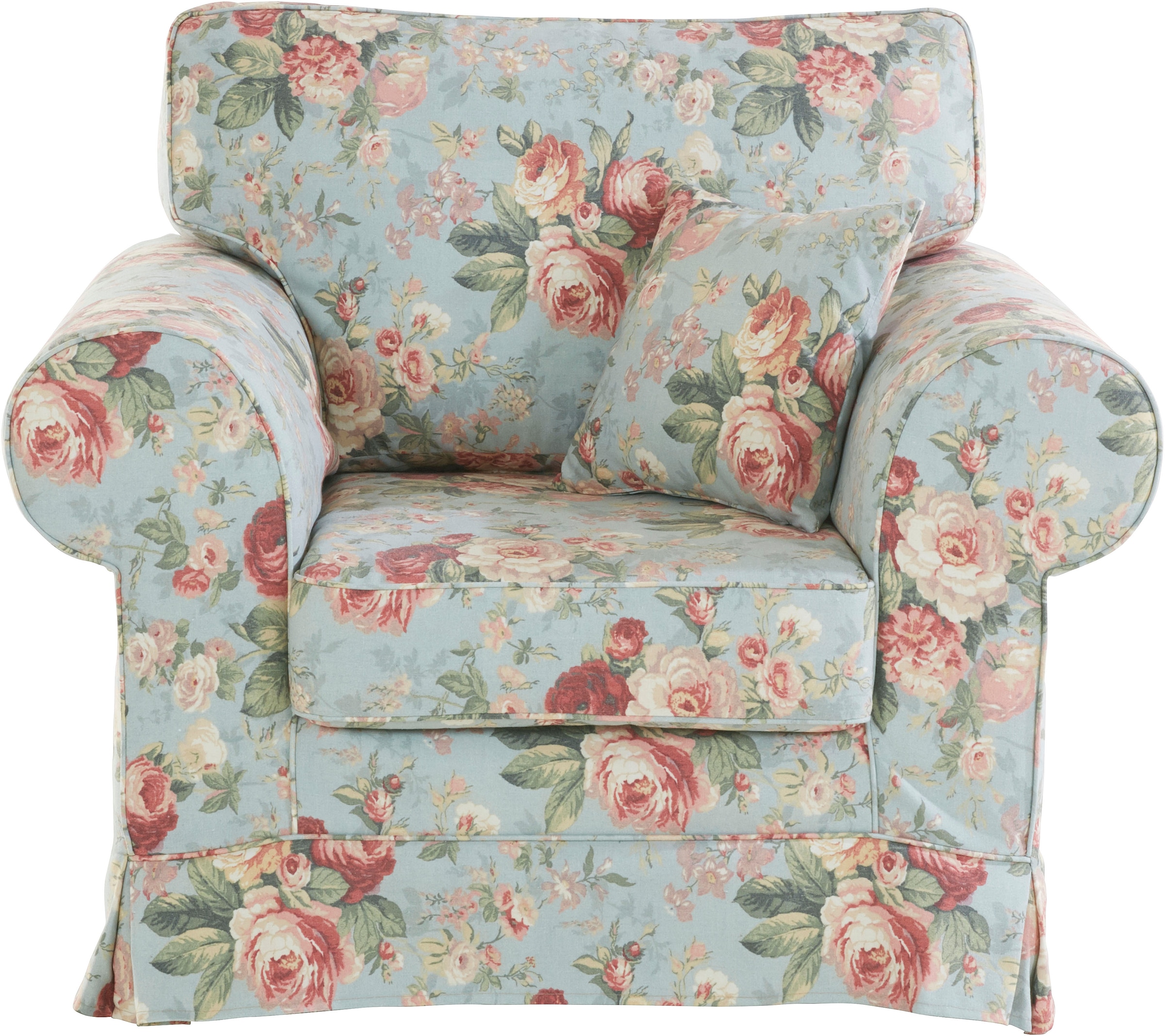 Kaufverhalten Home affaire Sessel Blumendruck, passend in | zur mit BAUR oder Shadmoor-Serie »Shadmoor«, Hussenoptik, uni