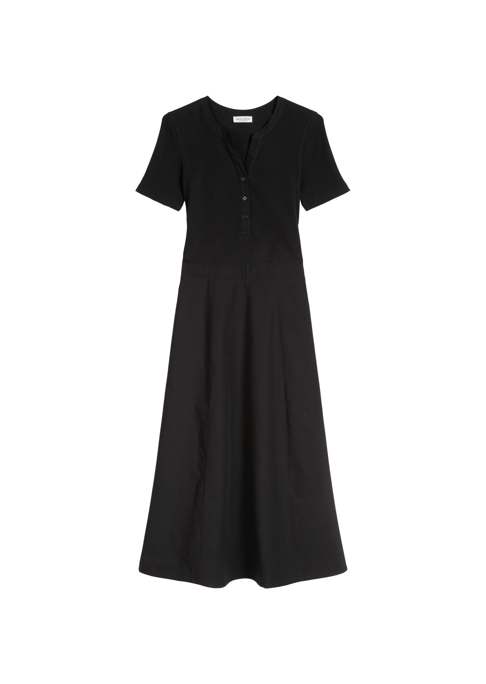 Marc O'Polo Jerseykleid »mit Baumwoll-Popelinerock«