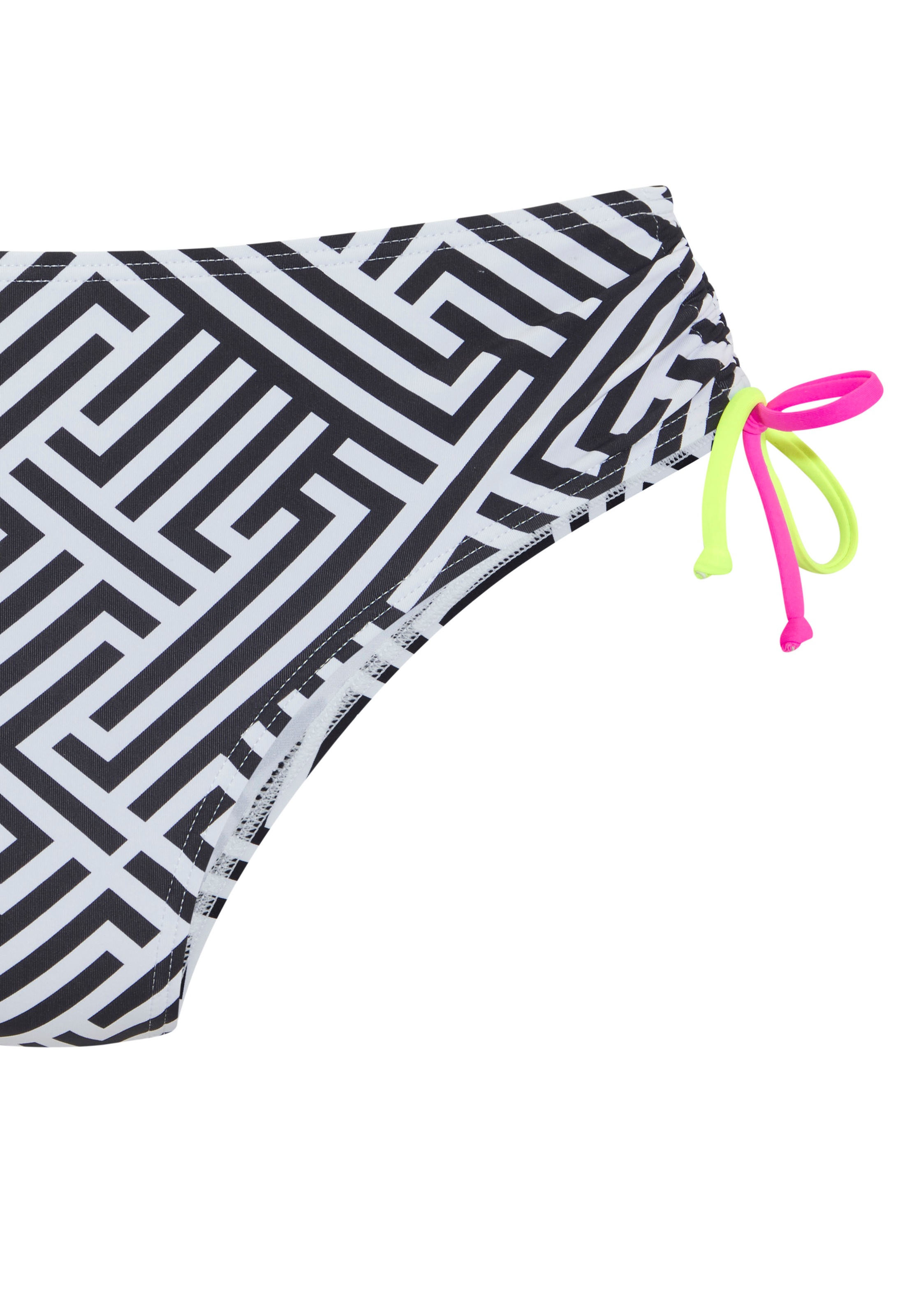 Thumbnail - Buffalo Bikini-Hose "Gioletta" Mit kontrastfarbigen Details