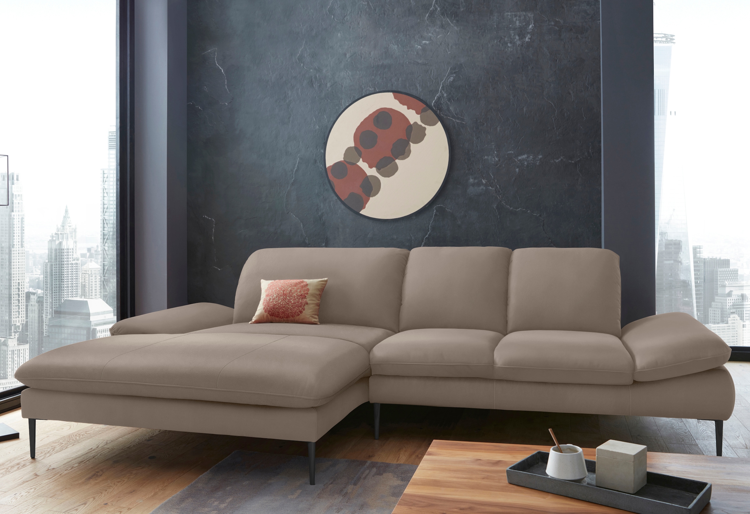 W.SCHILLIG enjoy&MORE Corner Sofa Brown 4