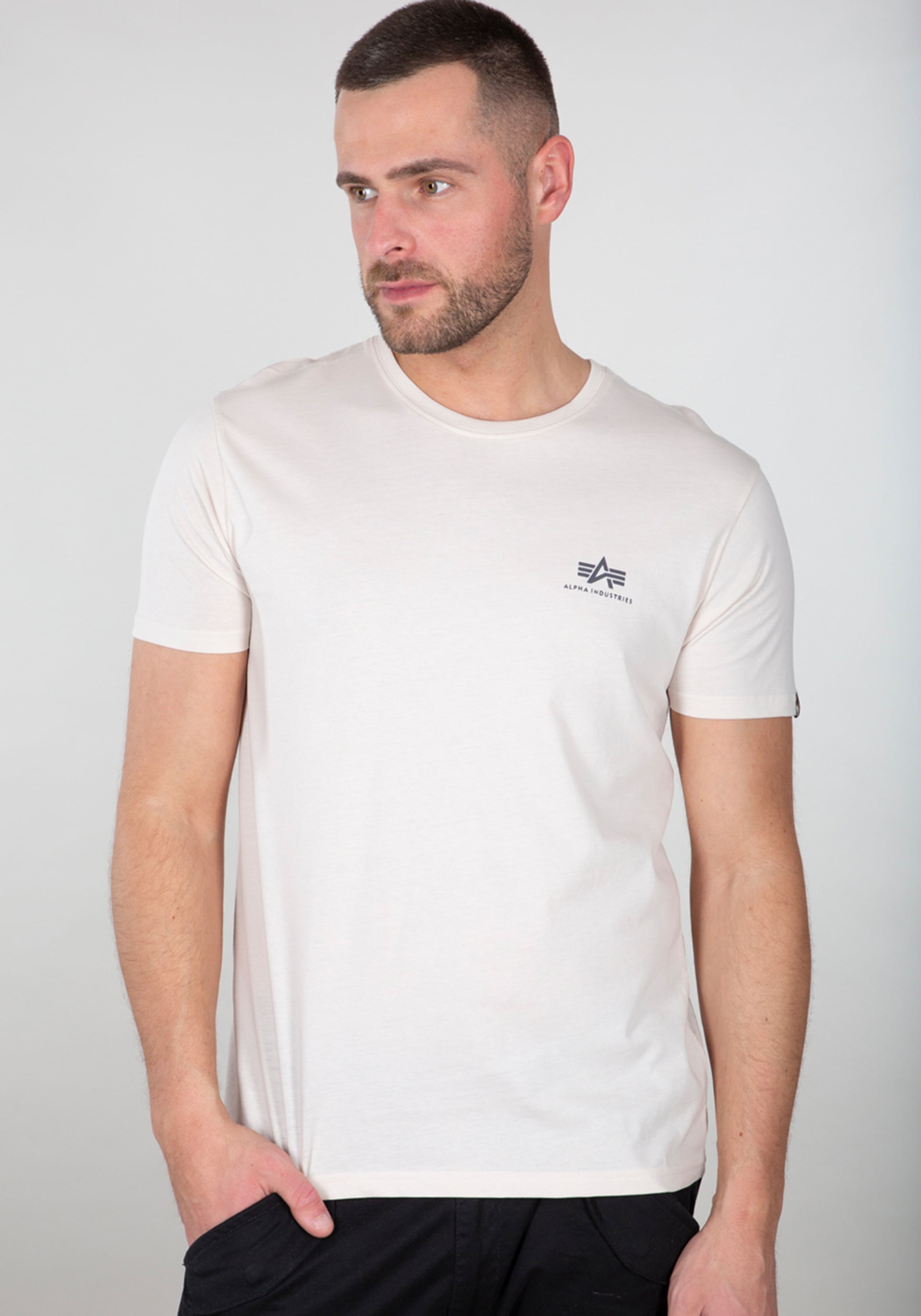 Alpha Industries T-Shirt »Alpha Industries Men - T-Shirts Basic T Small Logo«