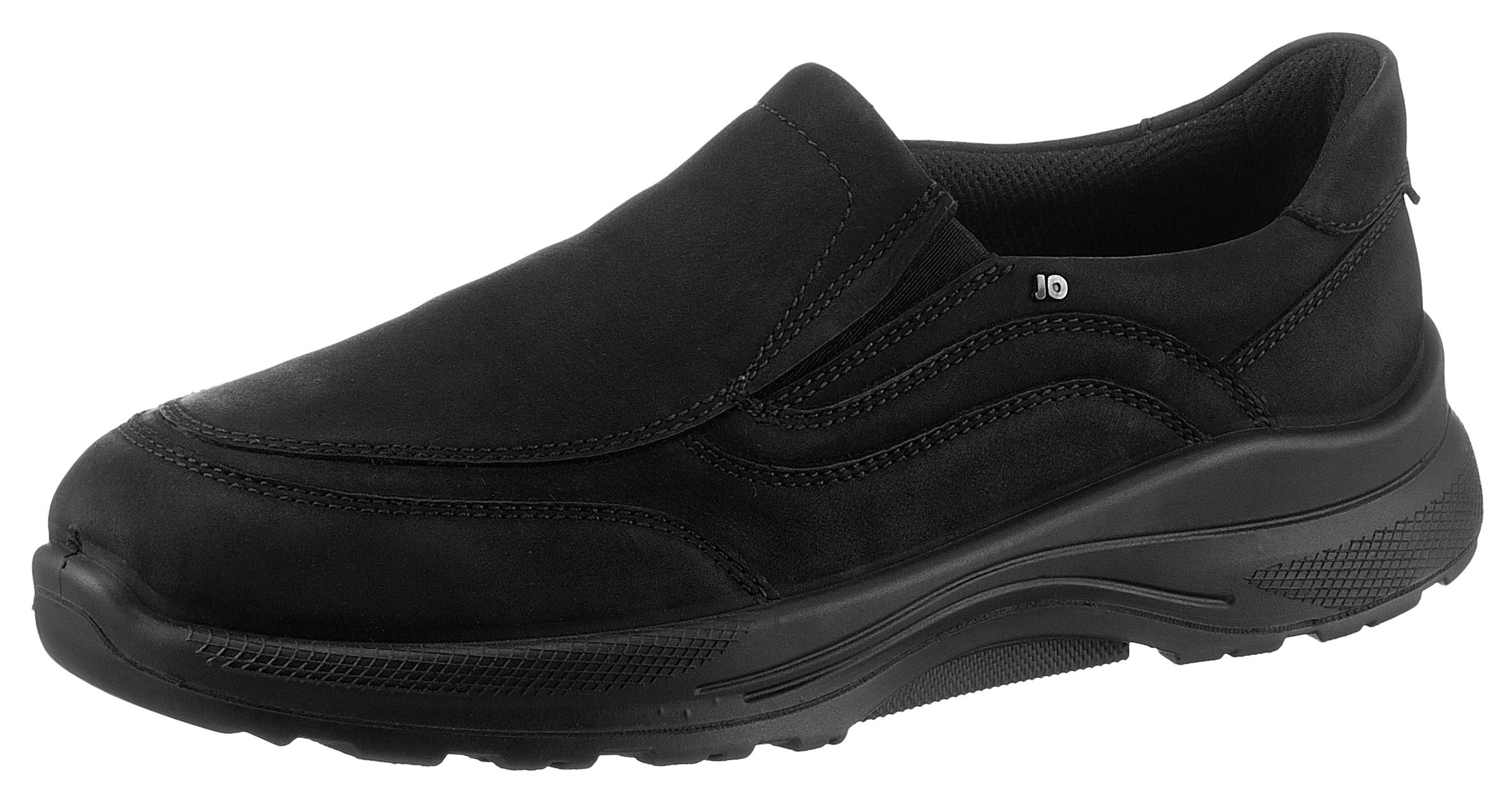 Jomos Slip-On Sneaker "Jomotion", Slip-on Sneaker, Schlupfschuh mit elastischem Stretcheinsatz