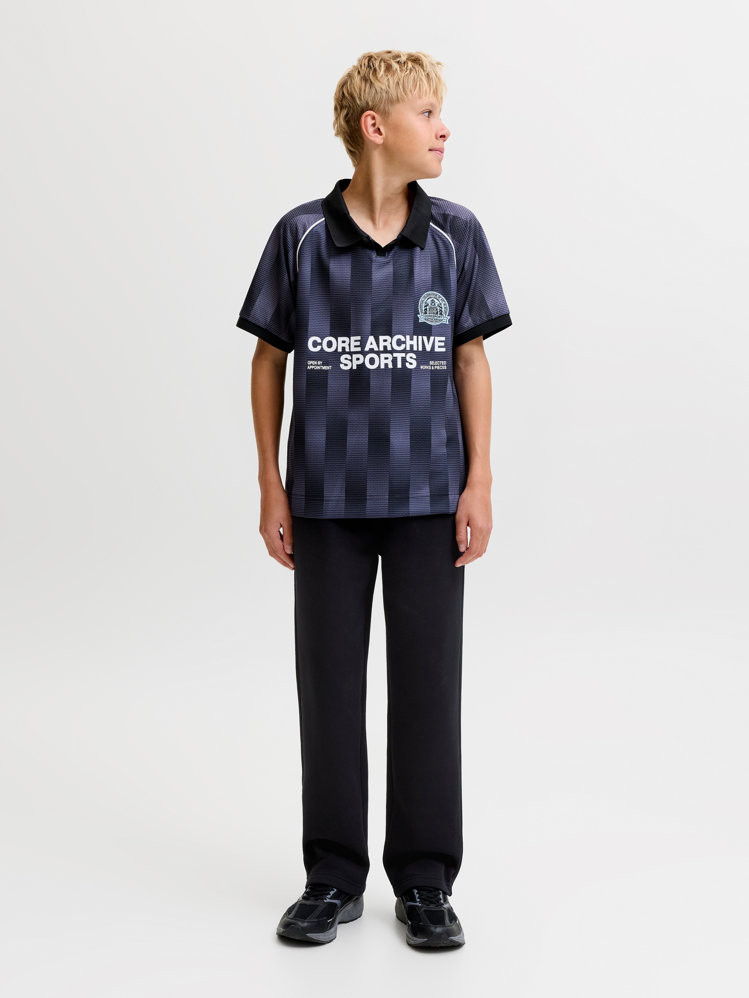 Jack & Jones Junior Sweathose »JPSTKANE BRADLEY UNC SWT PANT JNR SN«  Materialmix, relaxed fit
