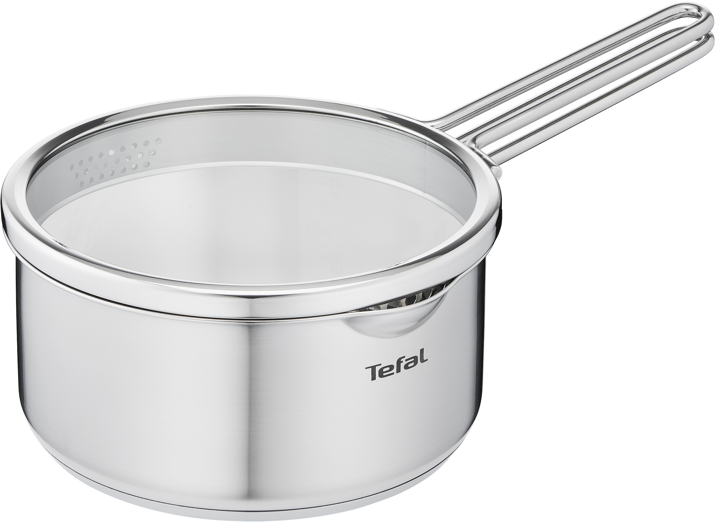 kaufen Design, | Tefal mit nordisches Doppelgriff, Ausgießer, Induktion Deckel, tlg.), (6 BAUR Edelstahl, »Nordica«, Topf-Set