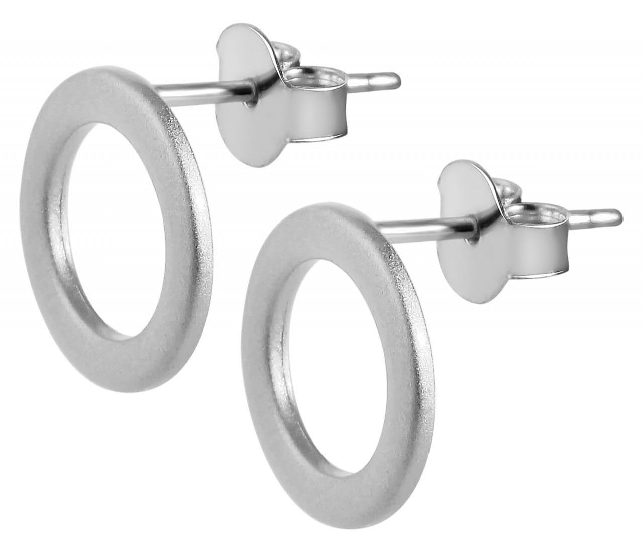 Adelia´s Paar Ohrhänger »Damen Ohrstecker aus 925 Sterling Silber Ø 11 mm«