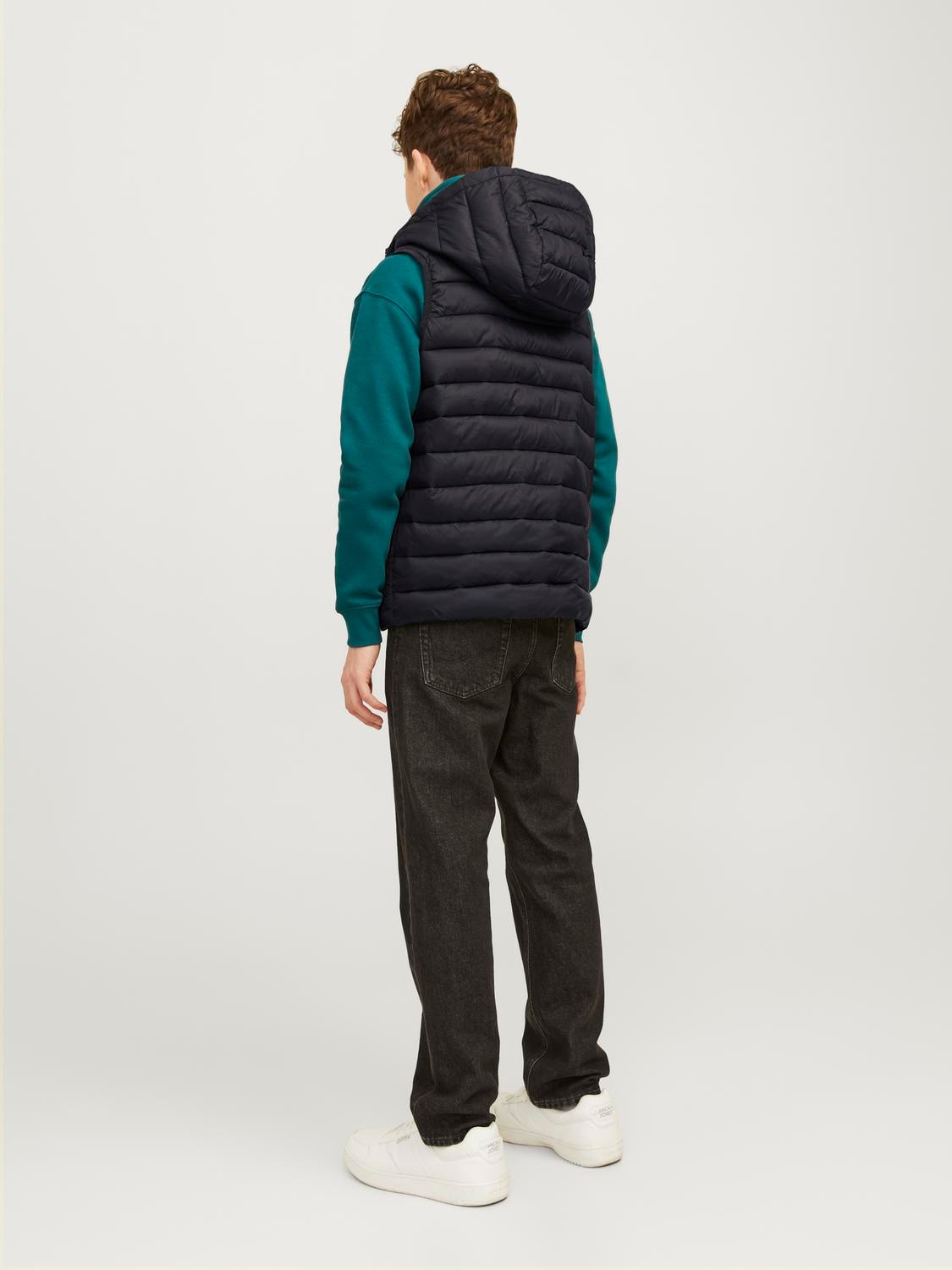 Jack & Jones Junior Steppweste »JJESPRINT PUFFER BW HOOD NOOS JNR«