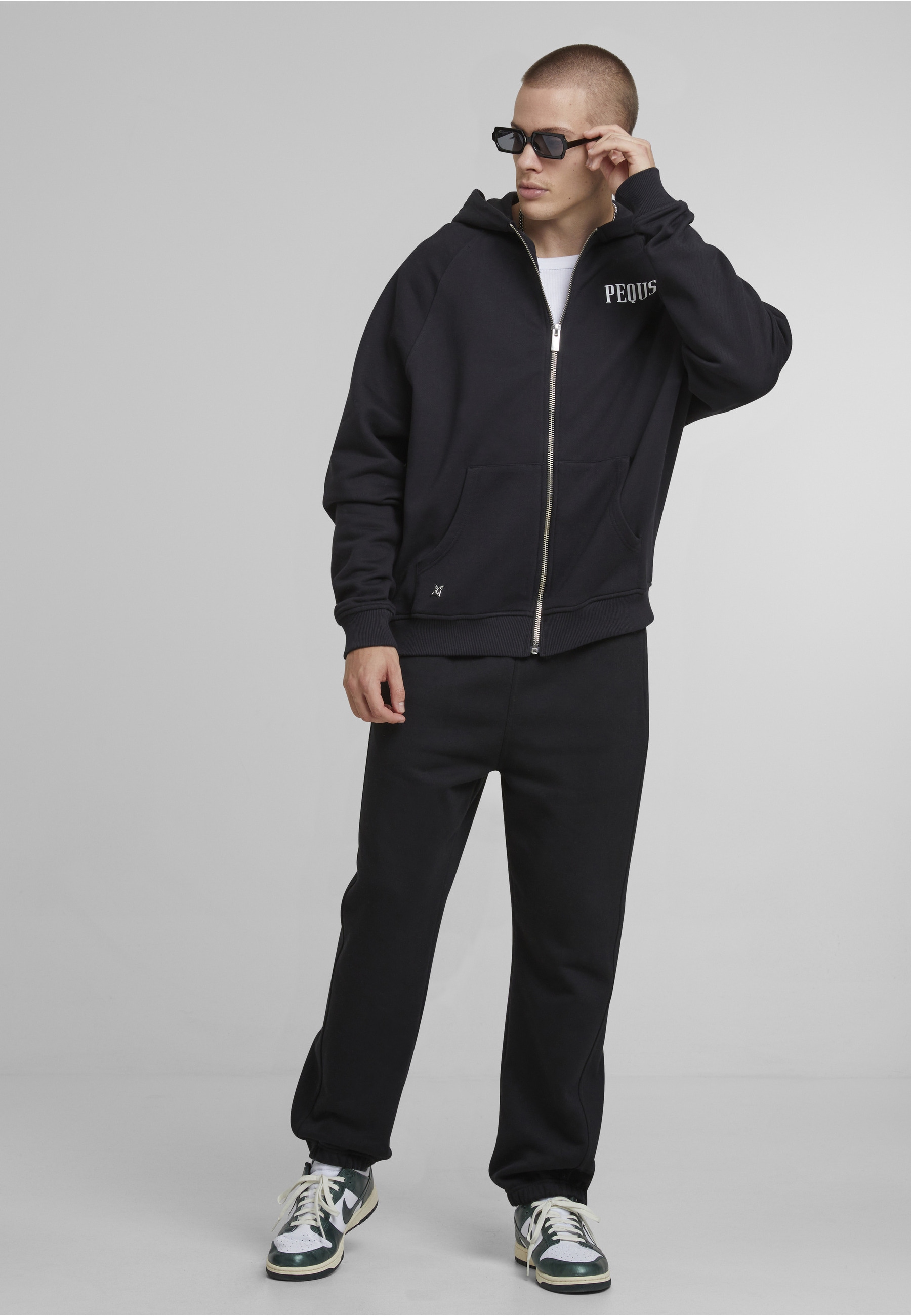 PEQUS Kapuzenpullover »PEQUS PQS-ZH-100-001 Back Logo« 1 tlg.