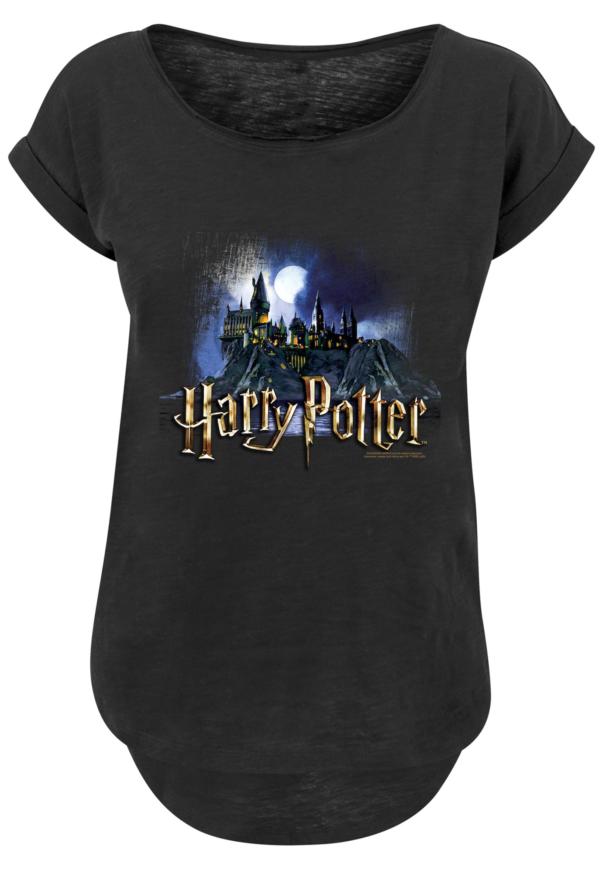 F4NT4STIC T-Shirt »Harry Potter Hogwarts Castle«, Print