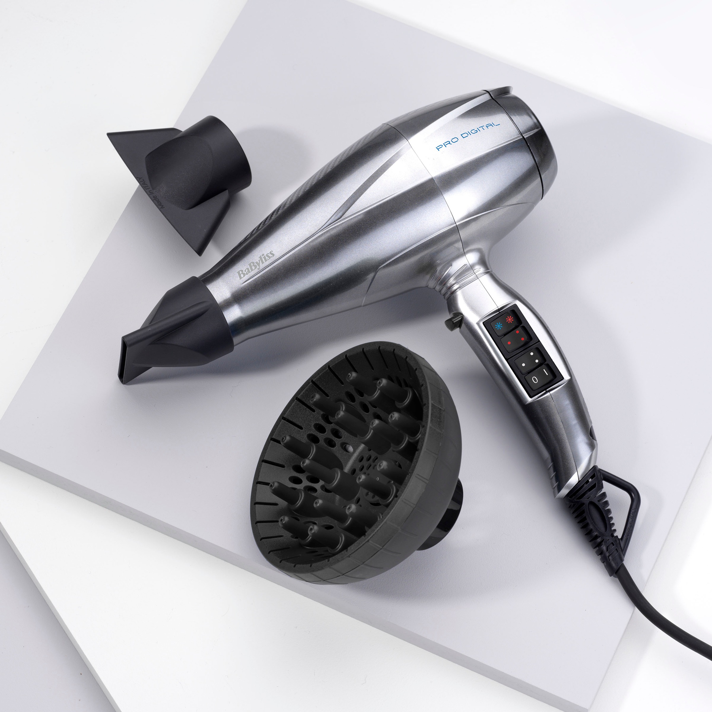 BaByliss Haartrockner »6000E Pro Digital«, 2200 W, 3 Aufsätze, mit  digitalem Motor im Sale | BAUR