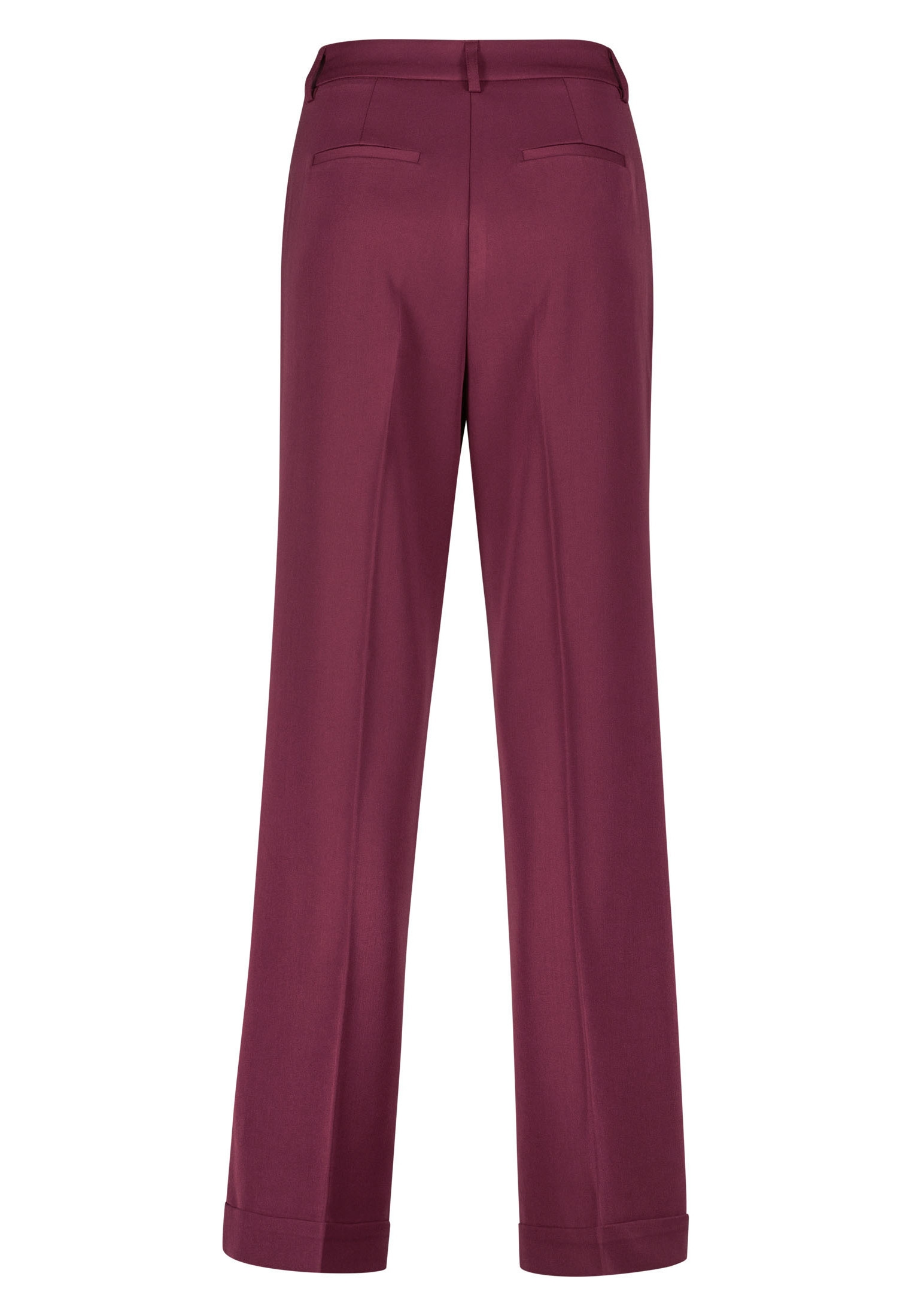 Zero Stoffhose »zero Hose Wide Leg mit Bügelfalte 30 Inch«, Falten