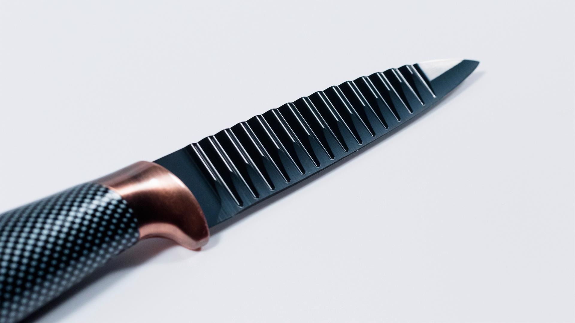 KING Messer-Set »Carbon Design«, (Set, 3 tlg.)