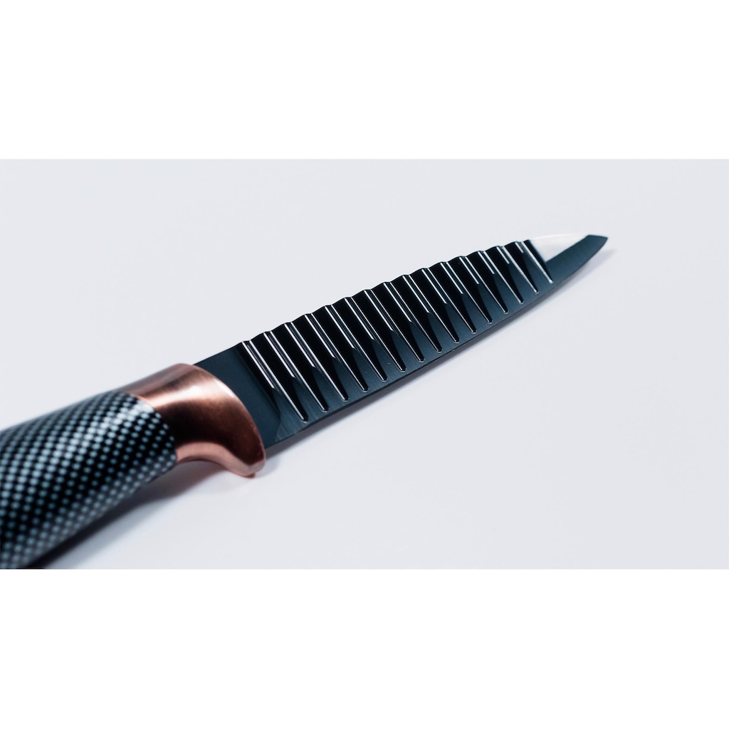 KING Messer-Set »Carbon Design«, (Set, 3 tlg.)