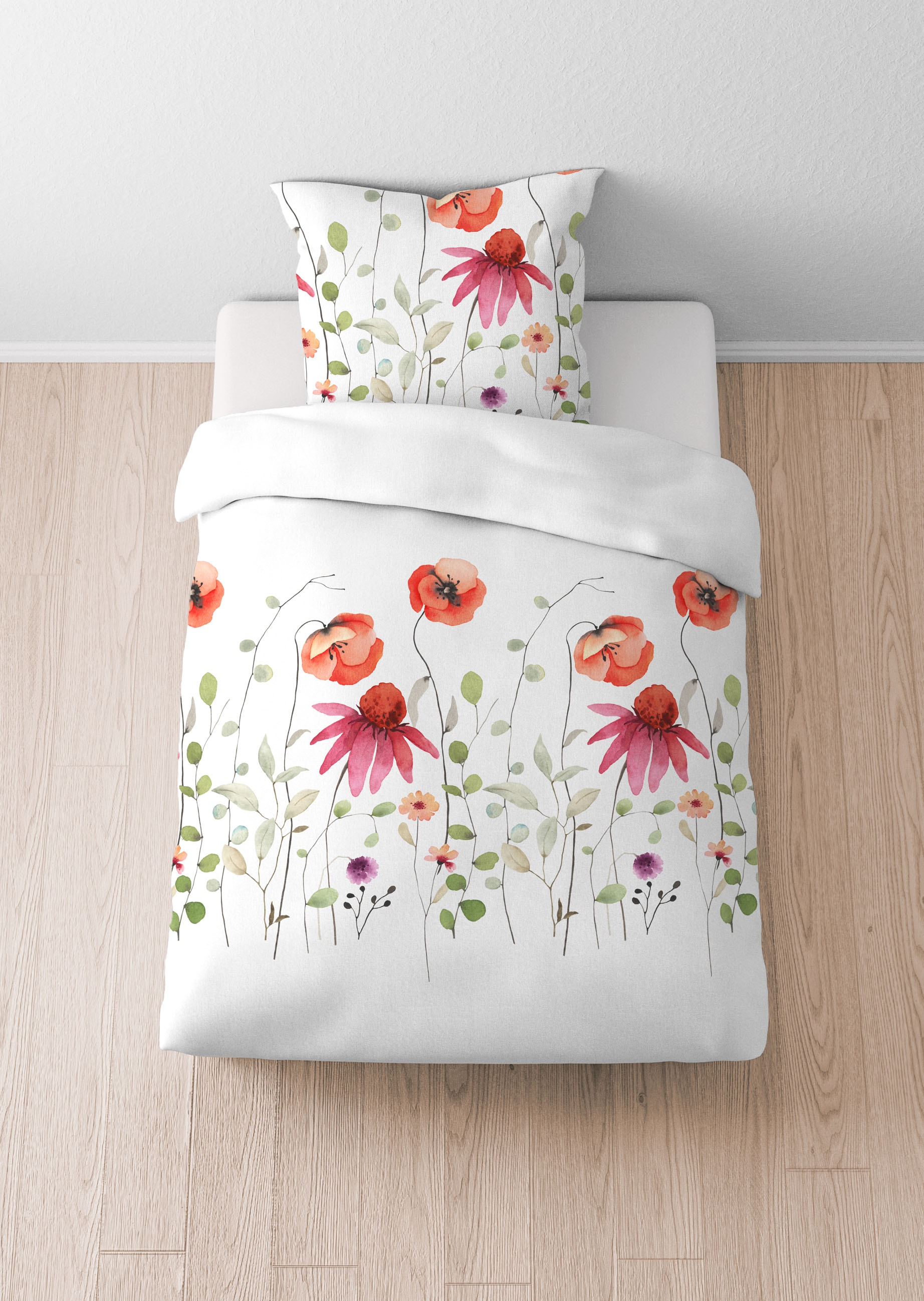 Castell - Markenbettwäsche Bettwäsche "0040756" 2 Stk. tlg. hautsympathisch günstig online kaufen