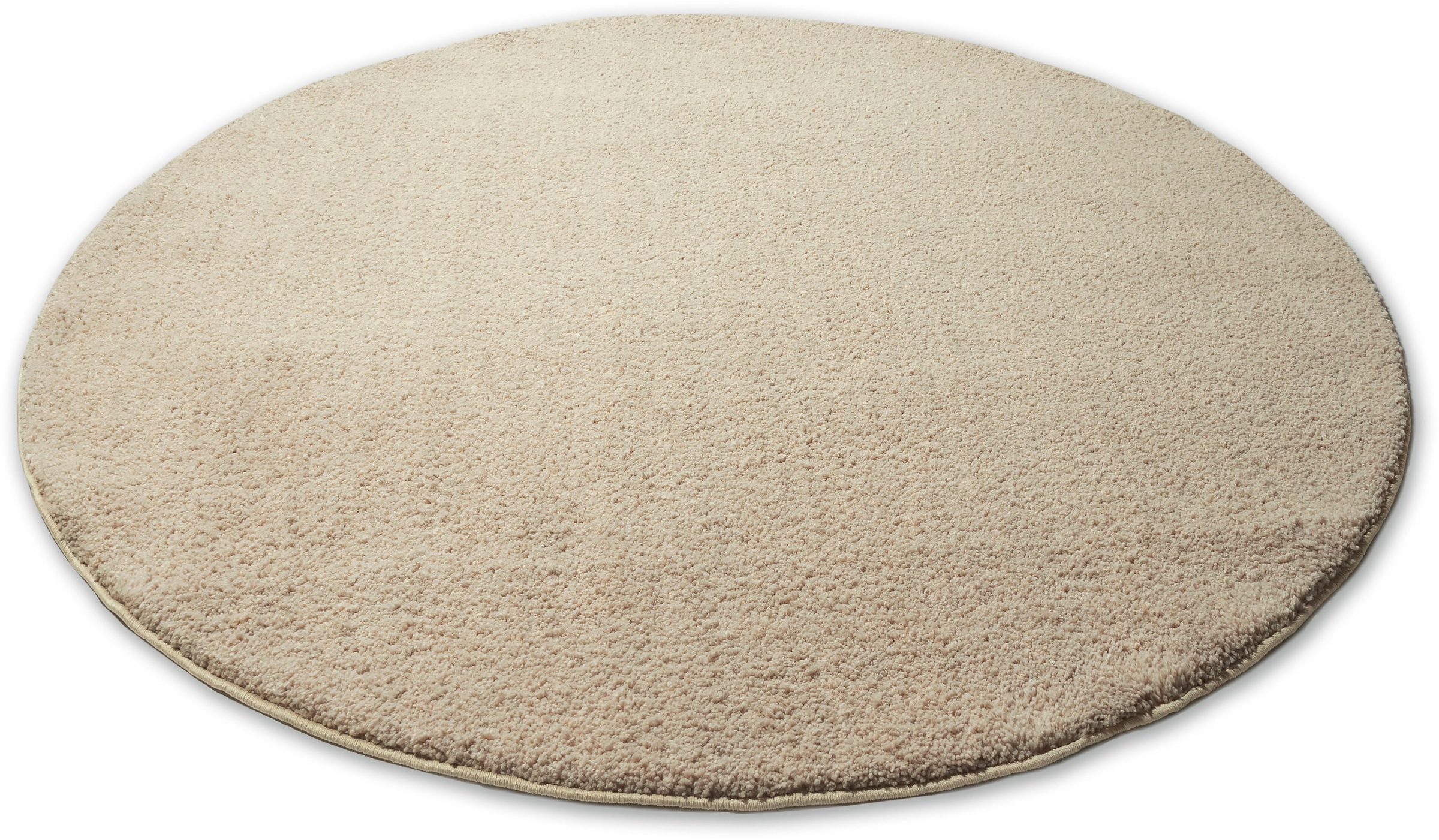 andas Hochflor-Teppich »Ilvi«, rund, extra flauschig, Mikrofaser, einfarbig, weich kaufen