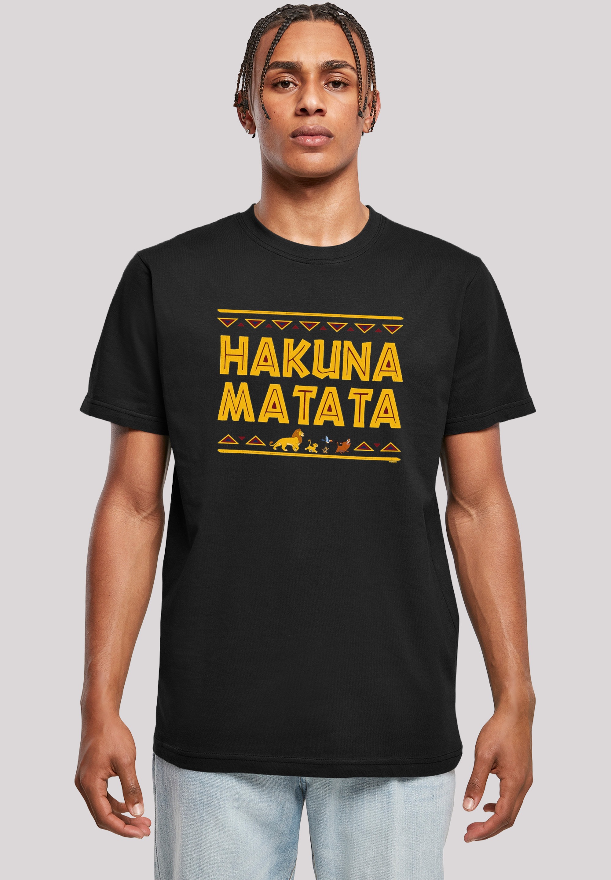 T-Shirt »Disney König der Löwen Hakuna Matata«, Herren,Premium...