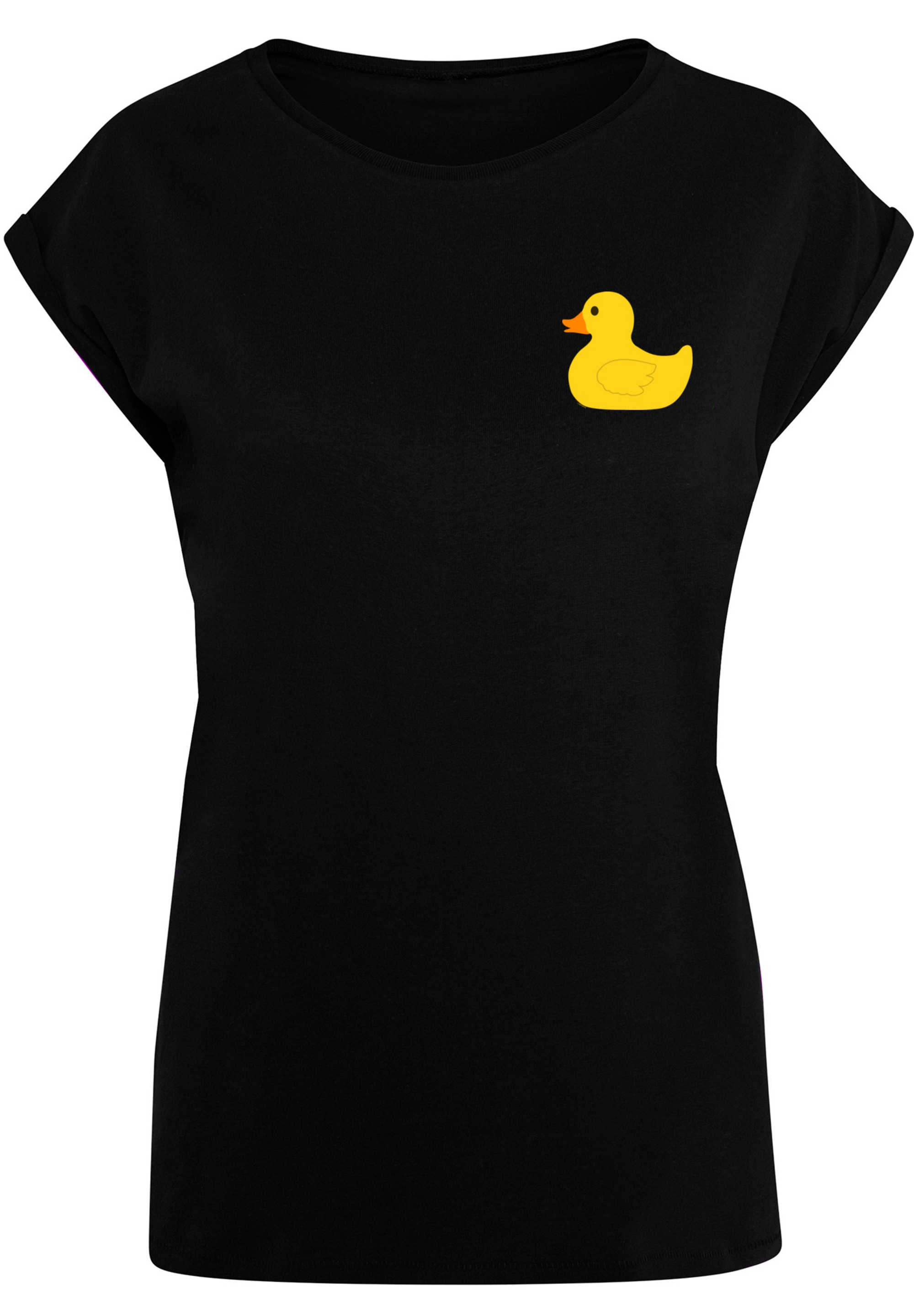 F4NT4STIC T-Shirt »Yellow Rubber Duck SHORT SLEEVE«, Print