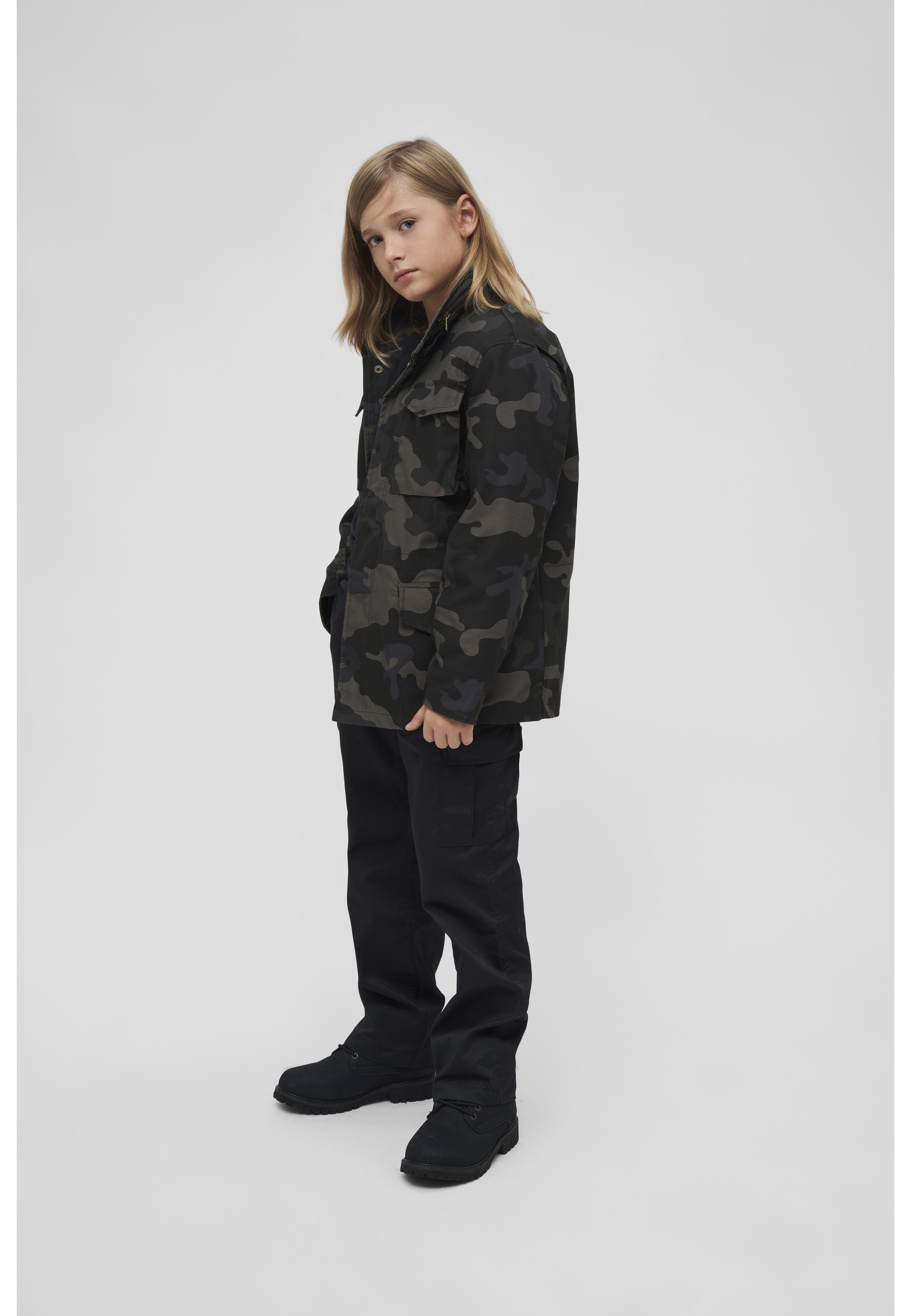 Brandit Parka »Brandit Herren Kids M65 Standard Jacket« 1 Stk. tlg. ohne Kapuze