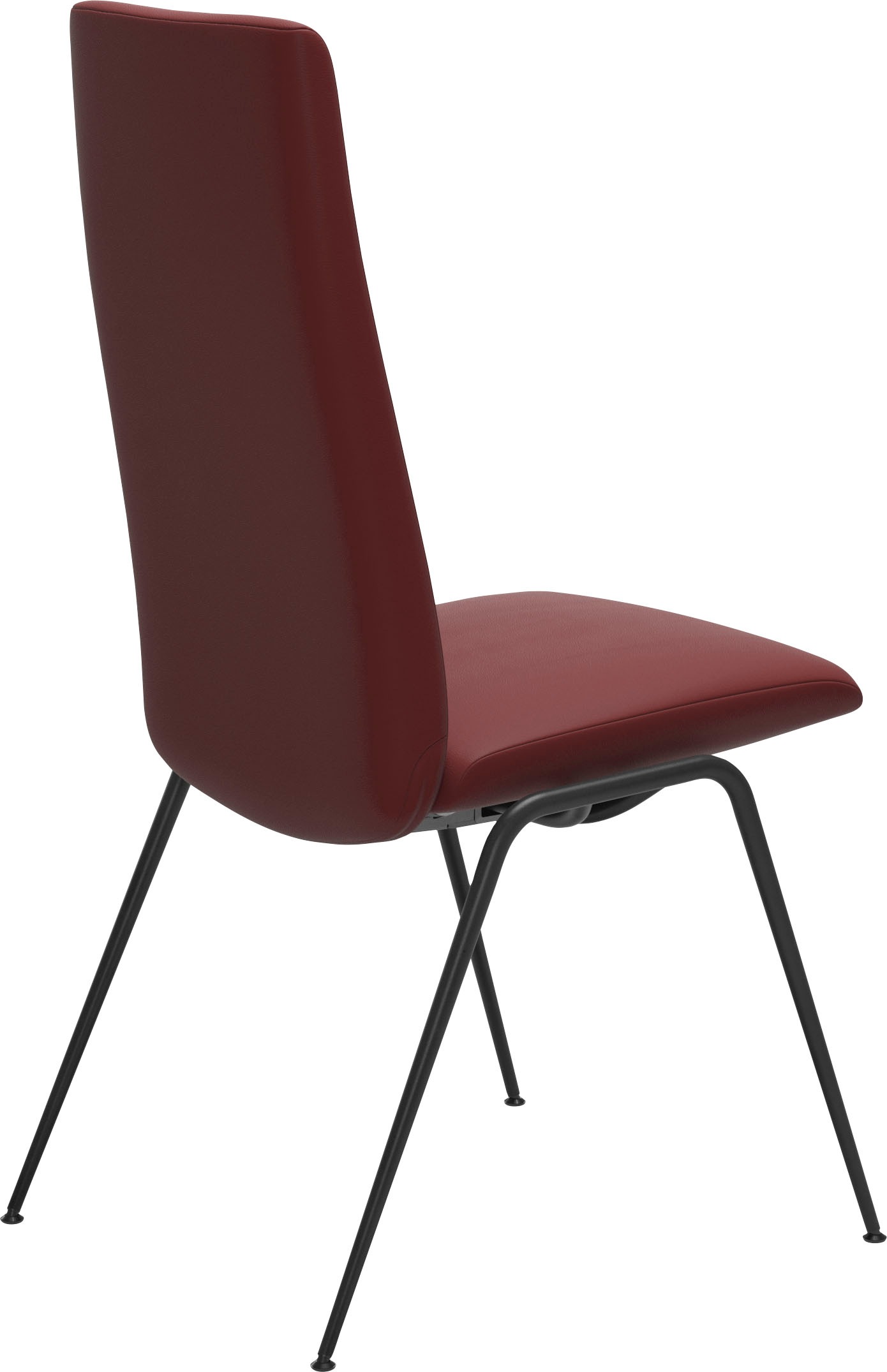 Stressless® Polsterstuhl »Laurel«, Leder PALOMA, High Back, Größe M, mit Beinen aus Stahl in Schwarz matt