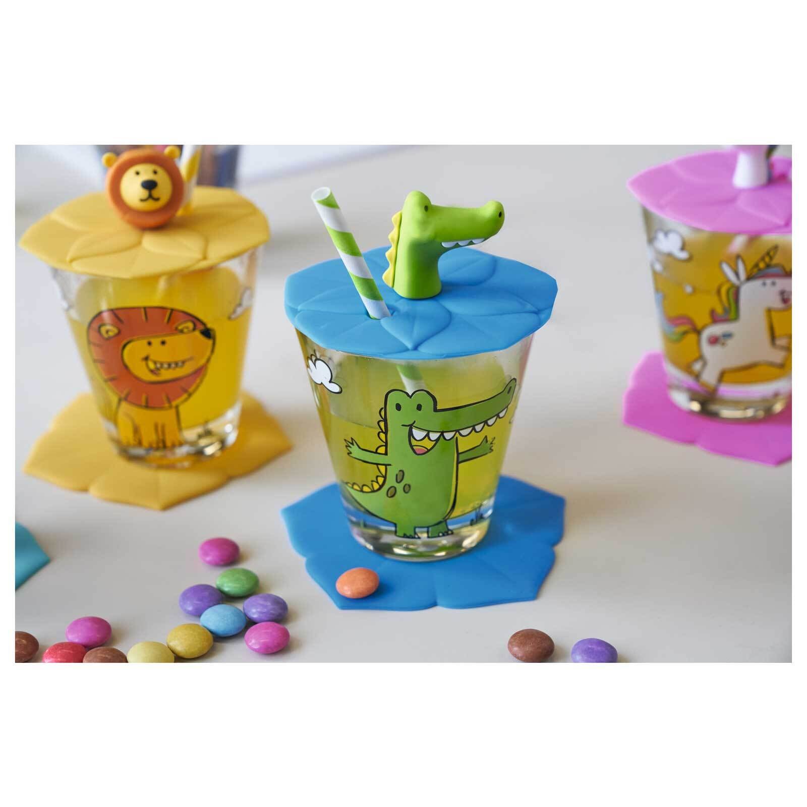LEONARDO Kinderbecher »Kinderbecher mit Deckel Bambini 215 ml 2er Set«