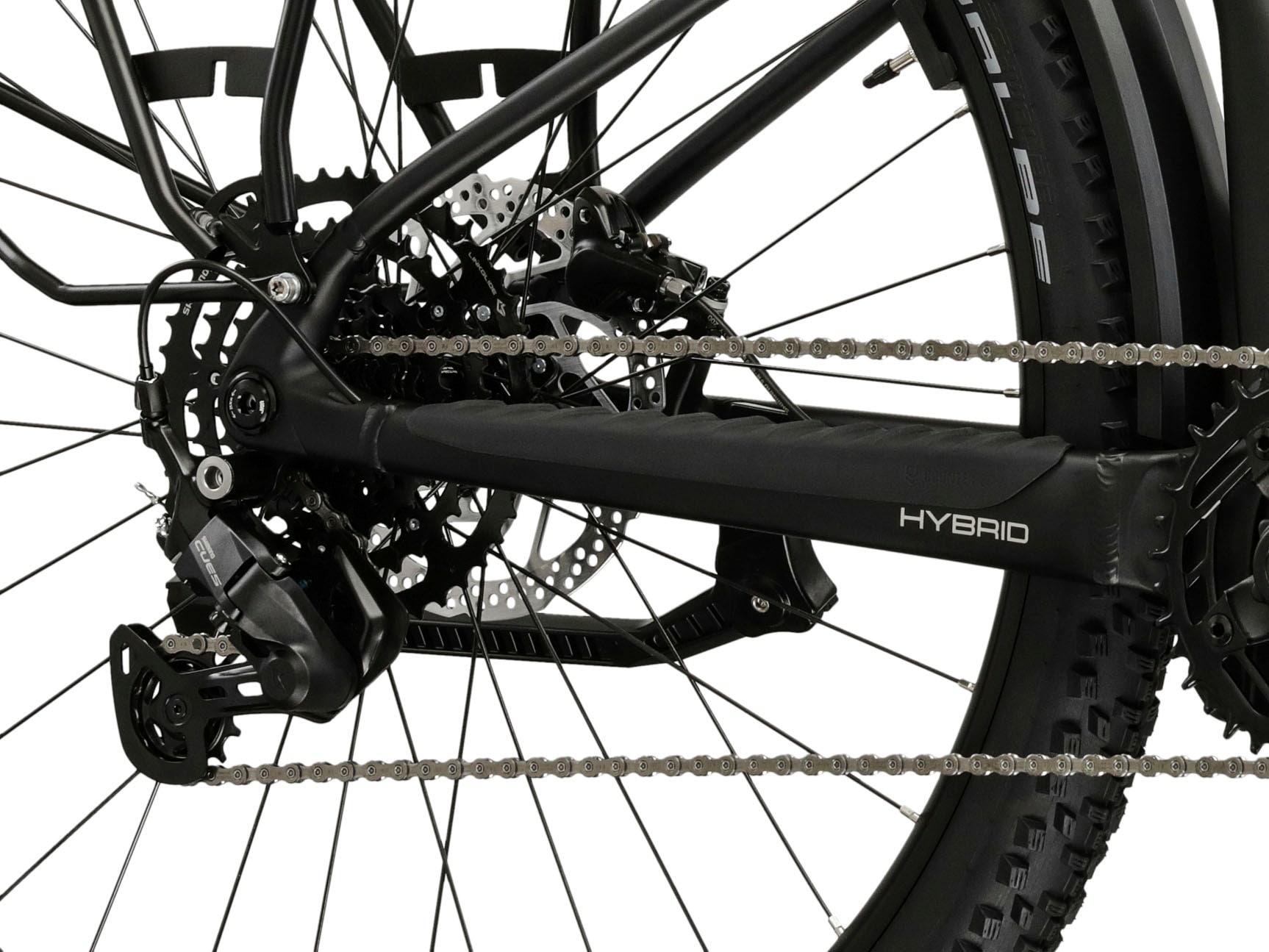 Kross »Influx Hybrid SUV 2.0 16,7Ah / BOSCH 600 Wh 29" schwarz 9 Gänge 2026« 9 Gang Shimano CUES U4000 Schaltwerk Kettenschaltung Mittelmotor 250 W BOSCH PERFORMANCE LINE PX 36 V/250 W, Mittelmotor