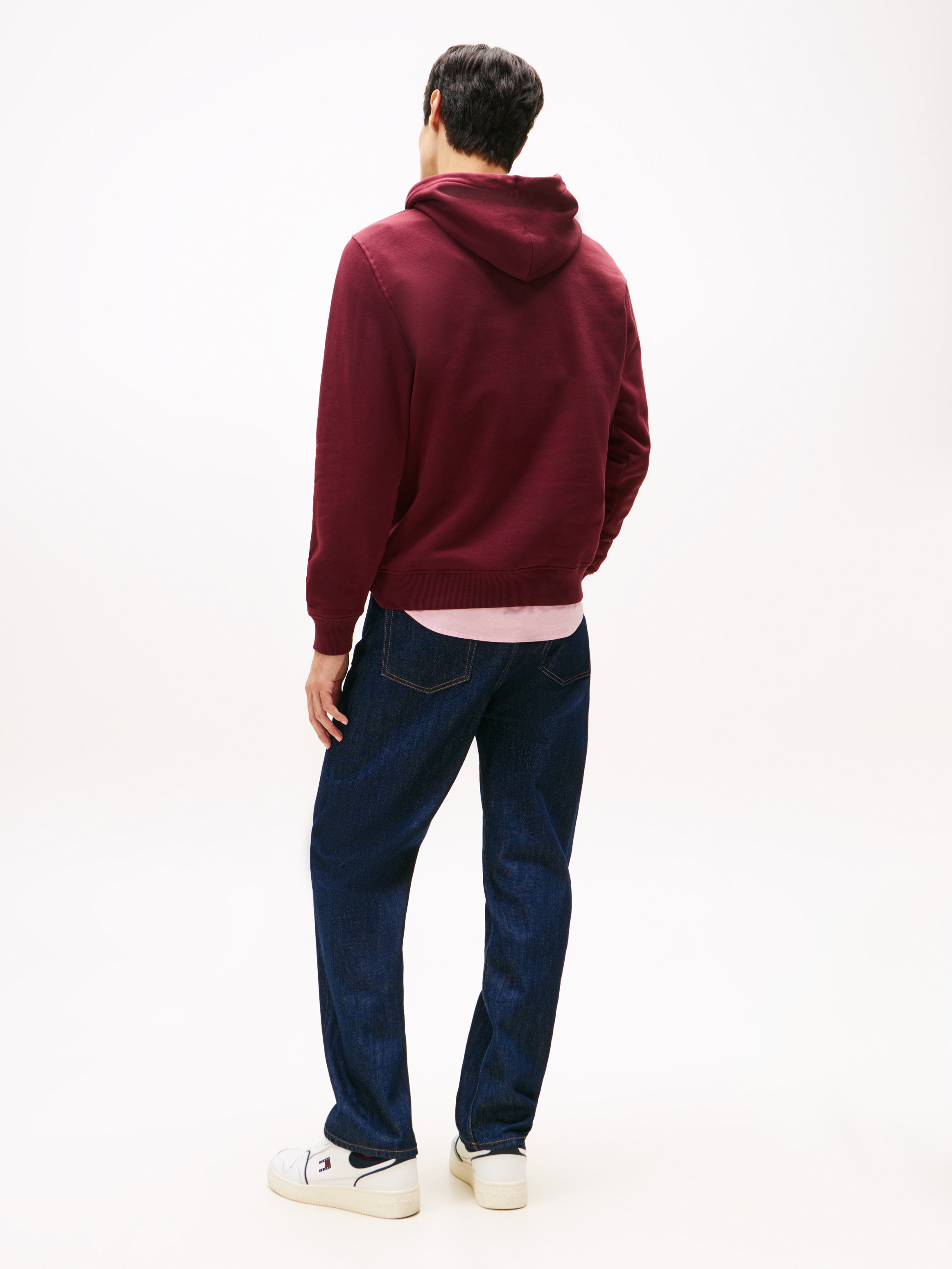 Tommy Jeans Hoodie »TJM REG LINEAR LOGO HOODIE EXT«, mit Logo-Stickerei
