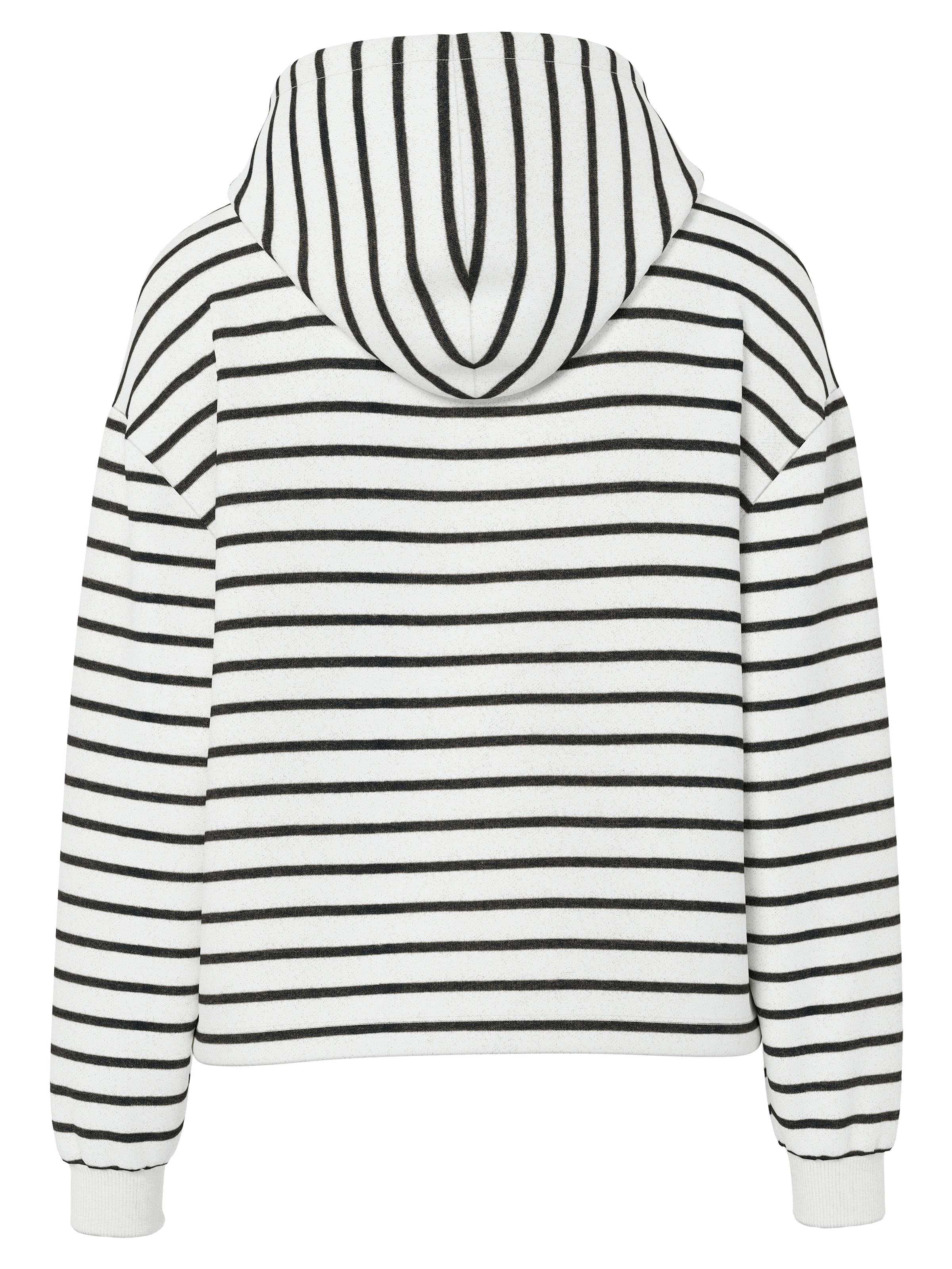 pieces Kapuzensweatshirt »PCCHILLI LS HOODIE STRIPES EMB NOOS BC«, Baumwollmischung, regular fit
