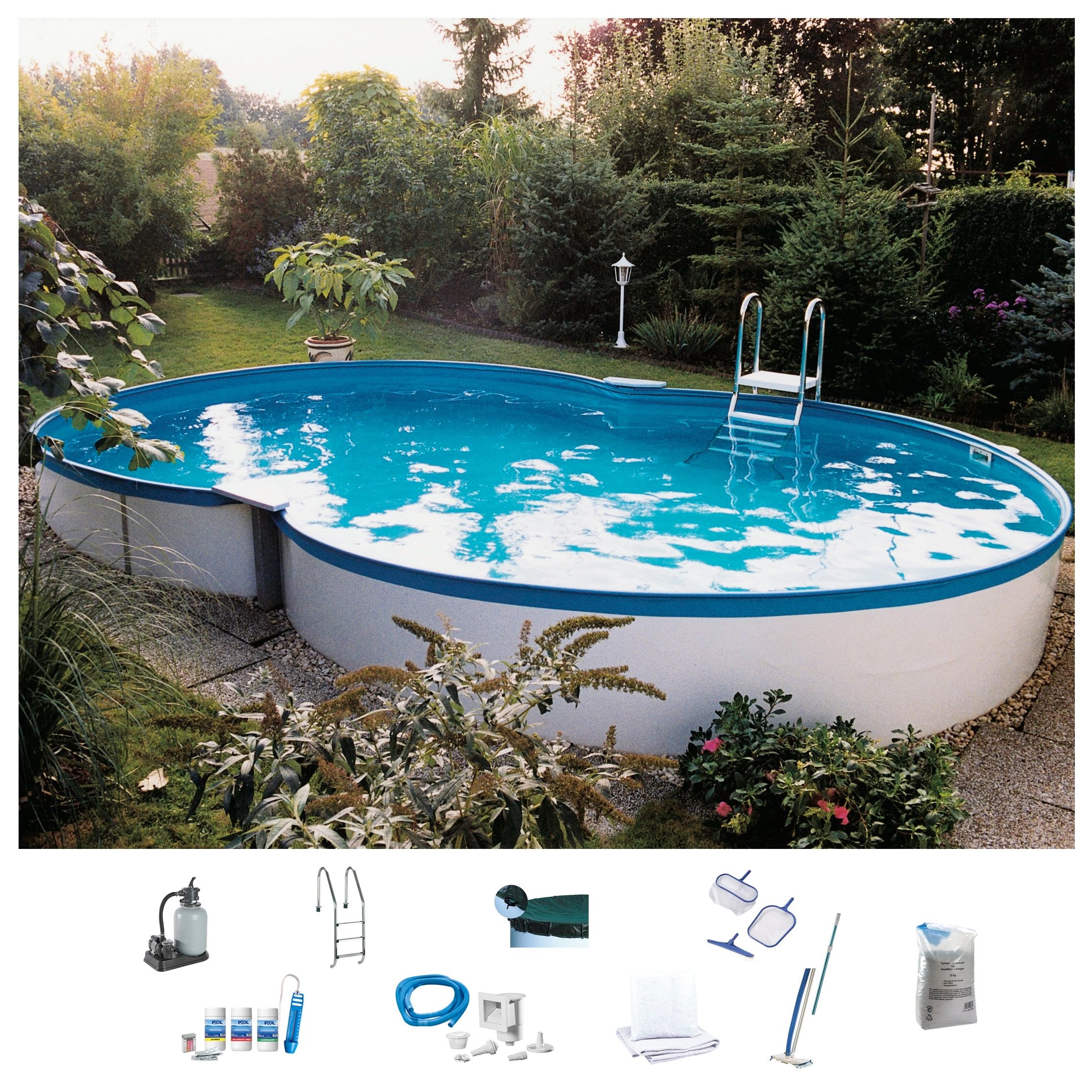 my POOL BWT Achtformpool "SYDNEY 3", (Komplett-Set, 10 tlg.), in verschiede günstig online kaufen