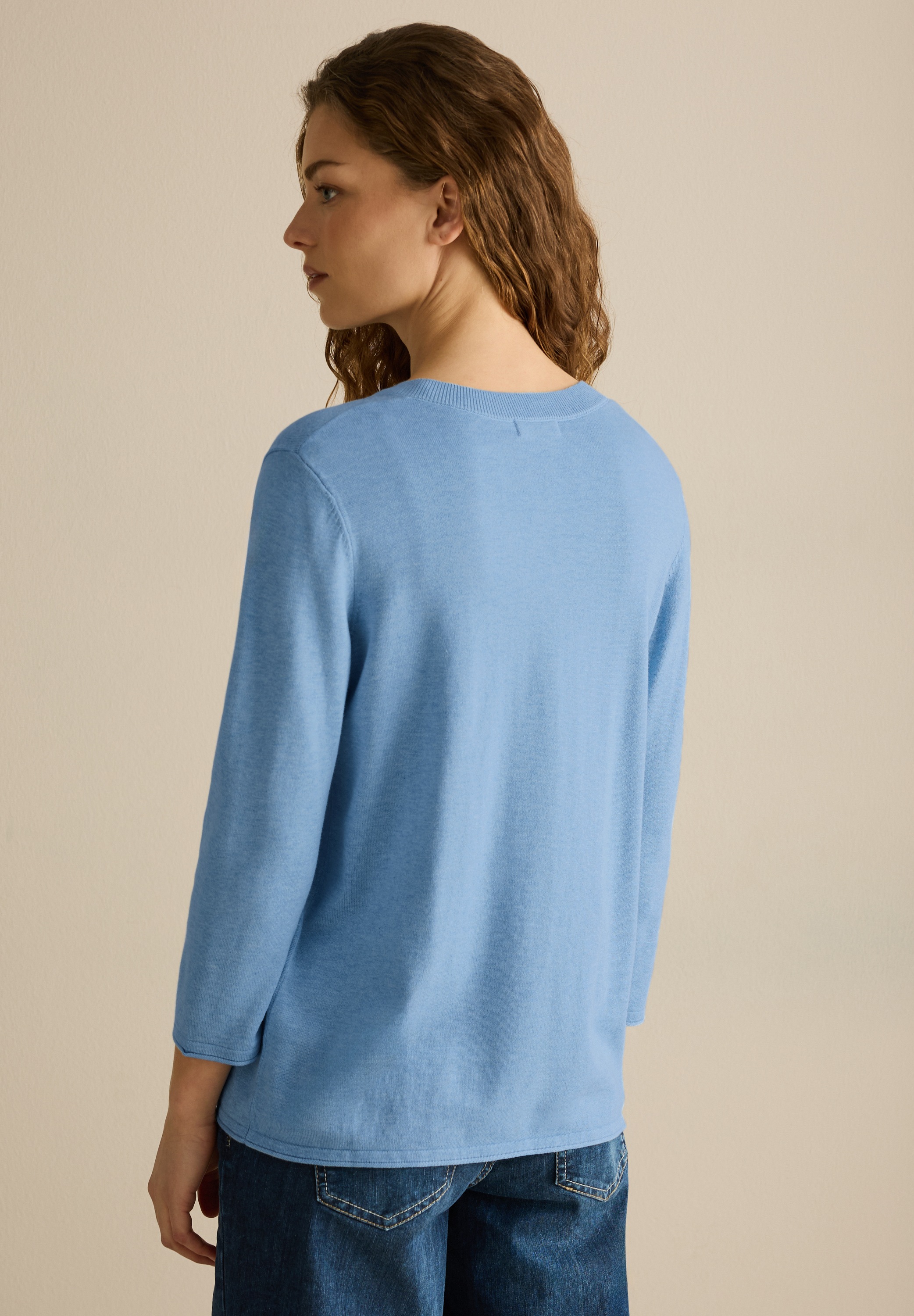 Cecil Strickpullover, mit 3/4 Ärmeln
