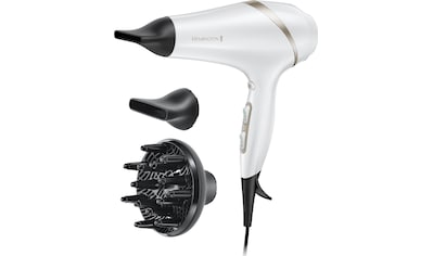 Revlon Ionic-Haartrockner »SMOOTHSTAY RVDR5317«, 2000 W, 2 Aufsätze, Gitter  mit dreifacher Keramikbeschichtung und Kokosnussöl-Infusion | BAUR