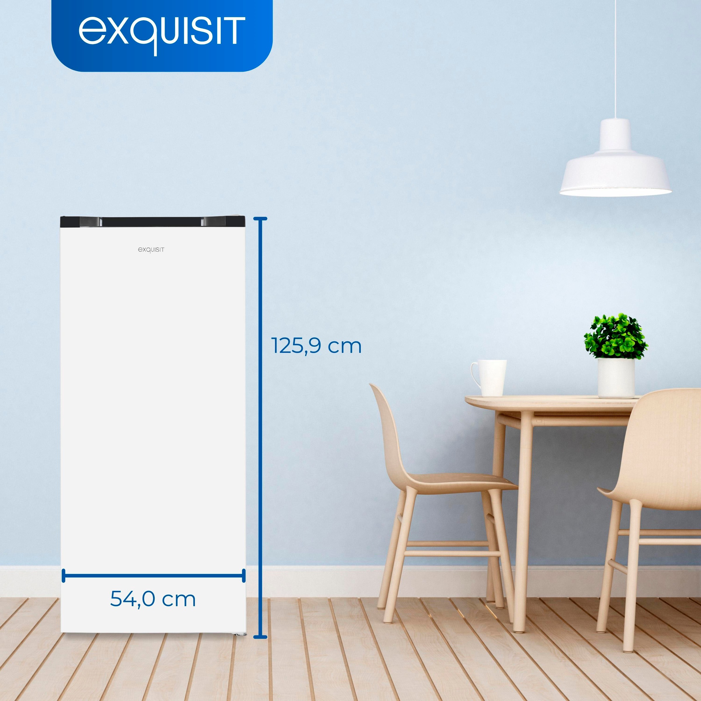 exquisit Gefrierschrank »GS145-051E«, 125,9 cm hoch, 54 cm breit