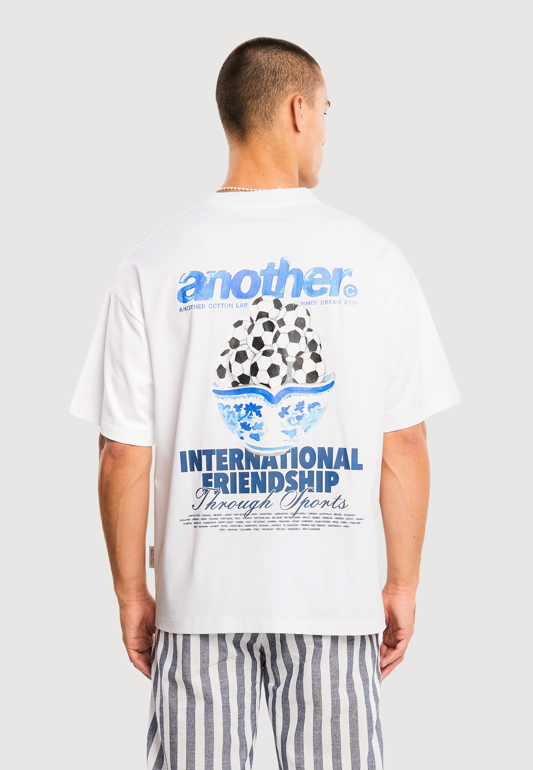 Another Cotton Lab T-Shirt »Another Cotton Lab International Friendship T-Shirt« 1