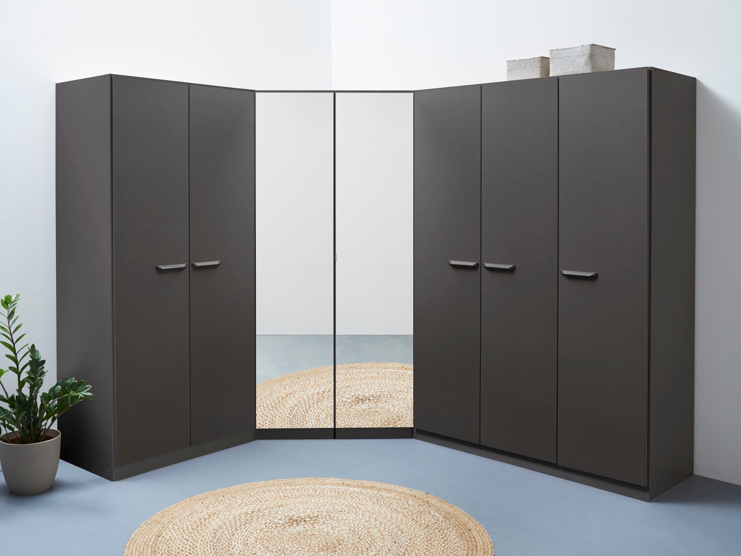 INOSIGN Schrank-Set "Kleiderschrank Schrank Garderobe Wäscheschrank VANDOR", 7-türig mit viel Stauraum, Schränke einzeln