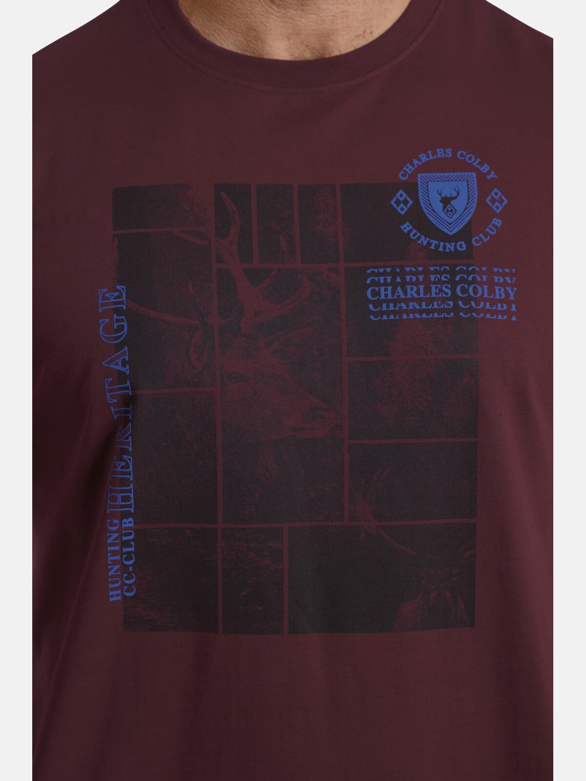 Charles Colby Rundhalsshirt »T-Shirt EARL ALBAN«
